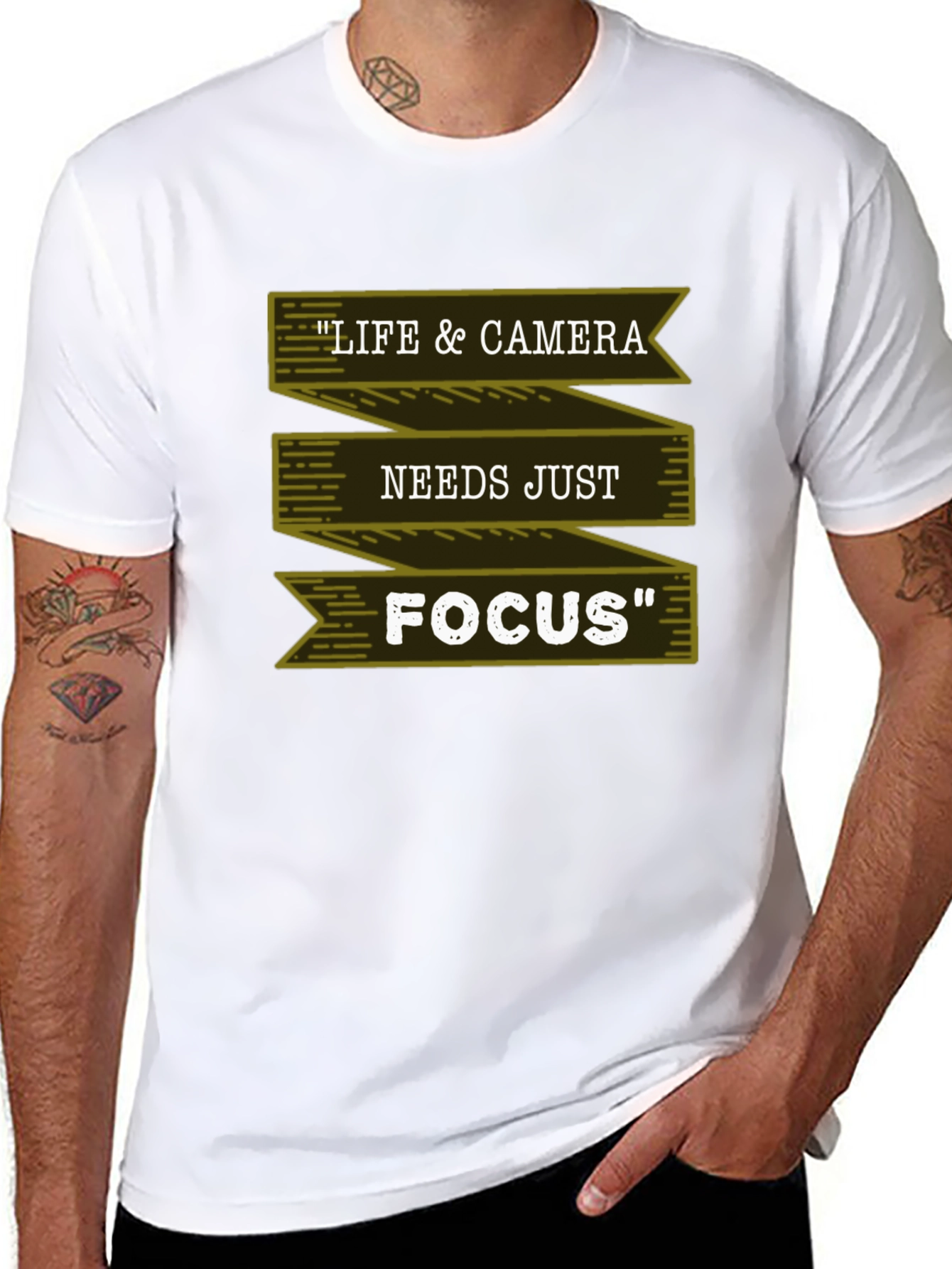 Life & Camera Focus Graphic Tee