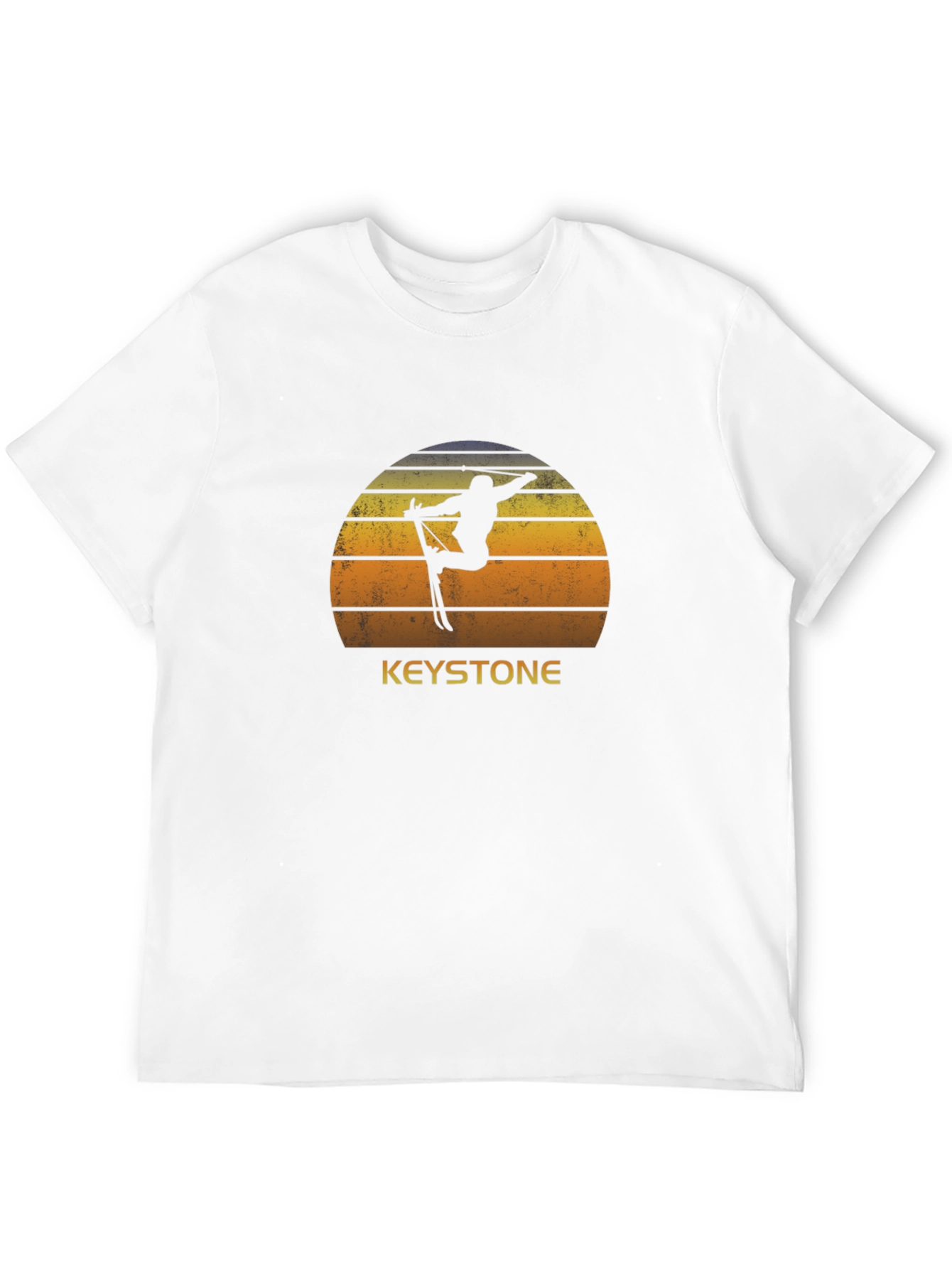 Keystone Ski Sunset Black T-Shirt