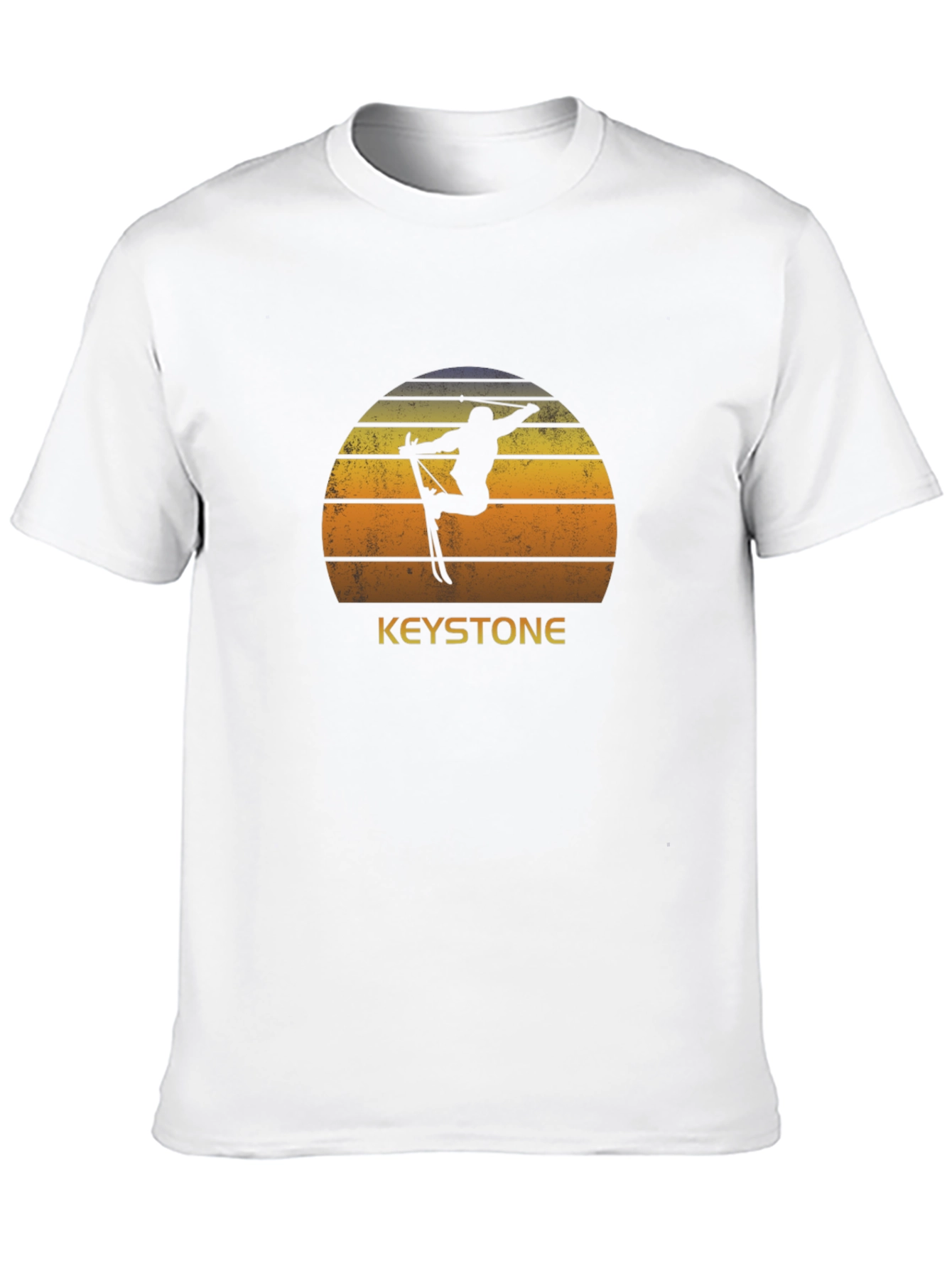 Keystone Ski Sunset Black T-Shirt