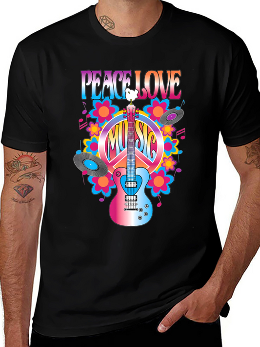 Peace Love Music T-Shirt