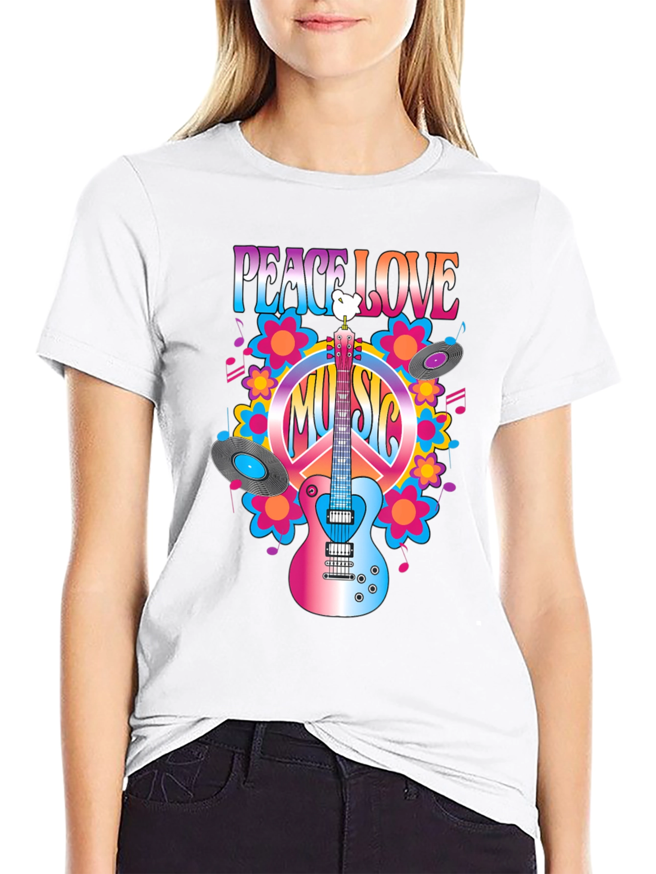 Peace Love Music T-Shirt