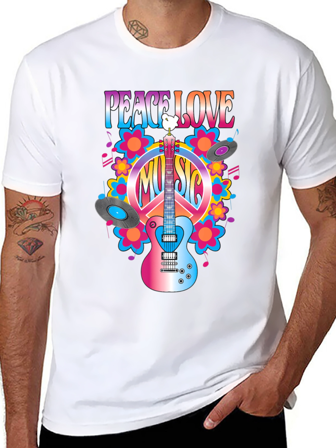 Peace Love Music T-Shirt