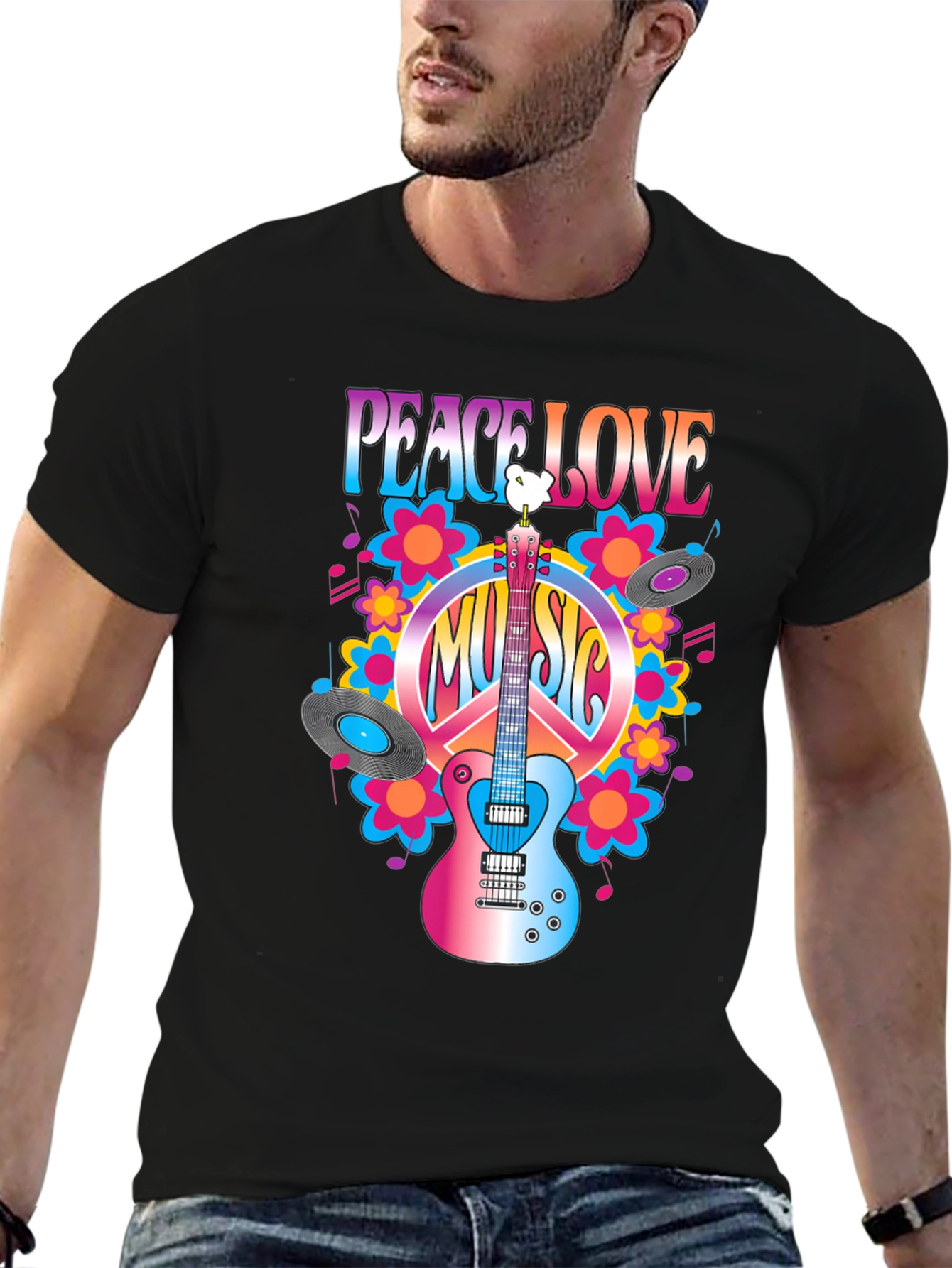 Peace Love Music T-Shirt