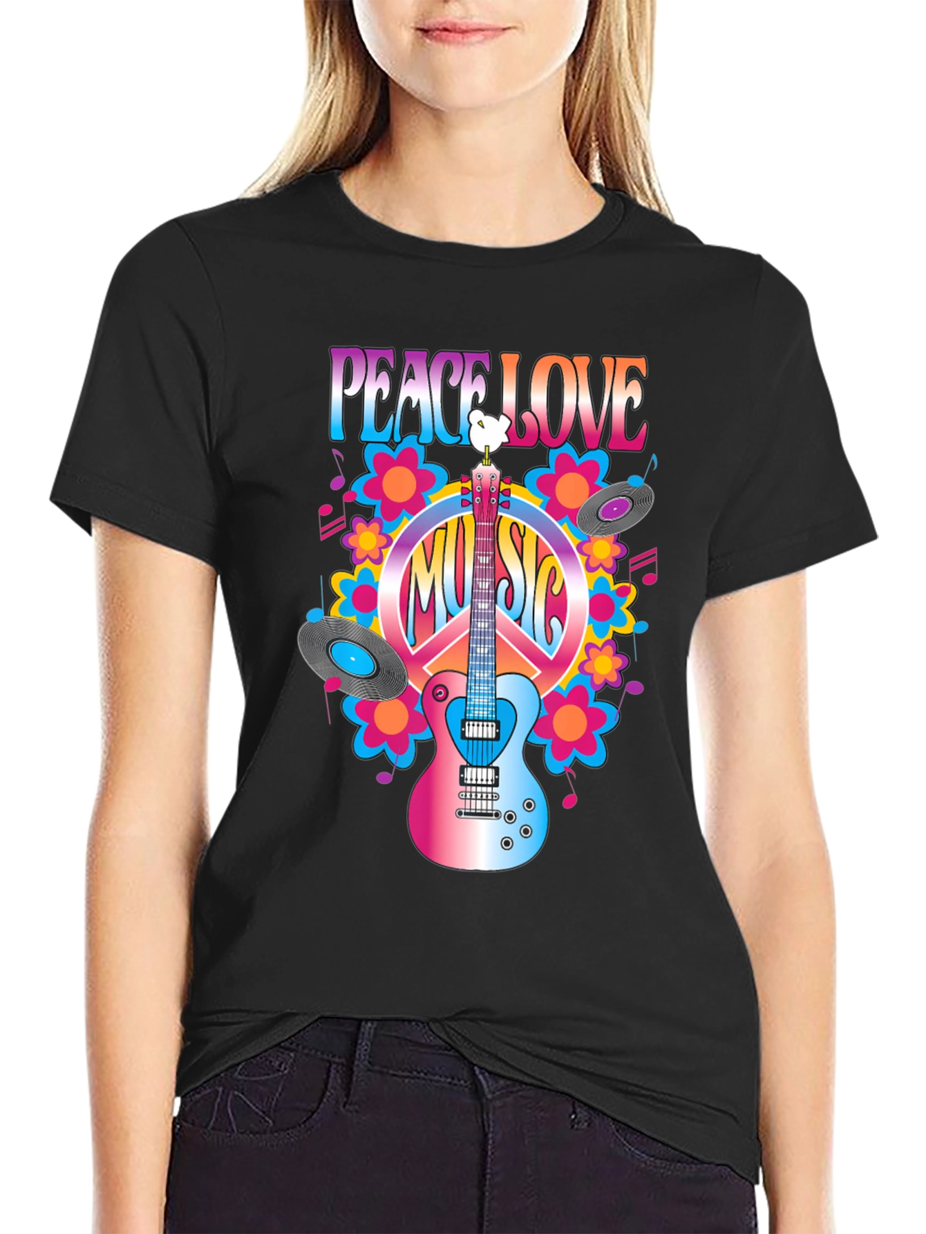 Peace Love Music T-Shirt