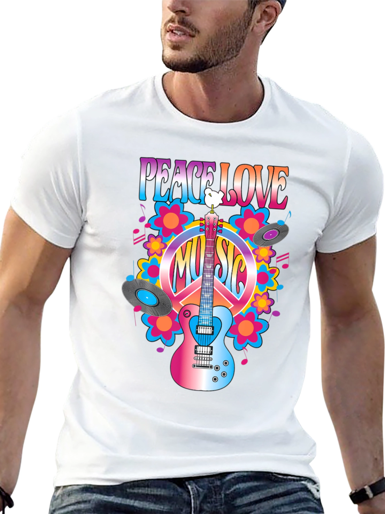 Peace Love Music T-Shirt