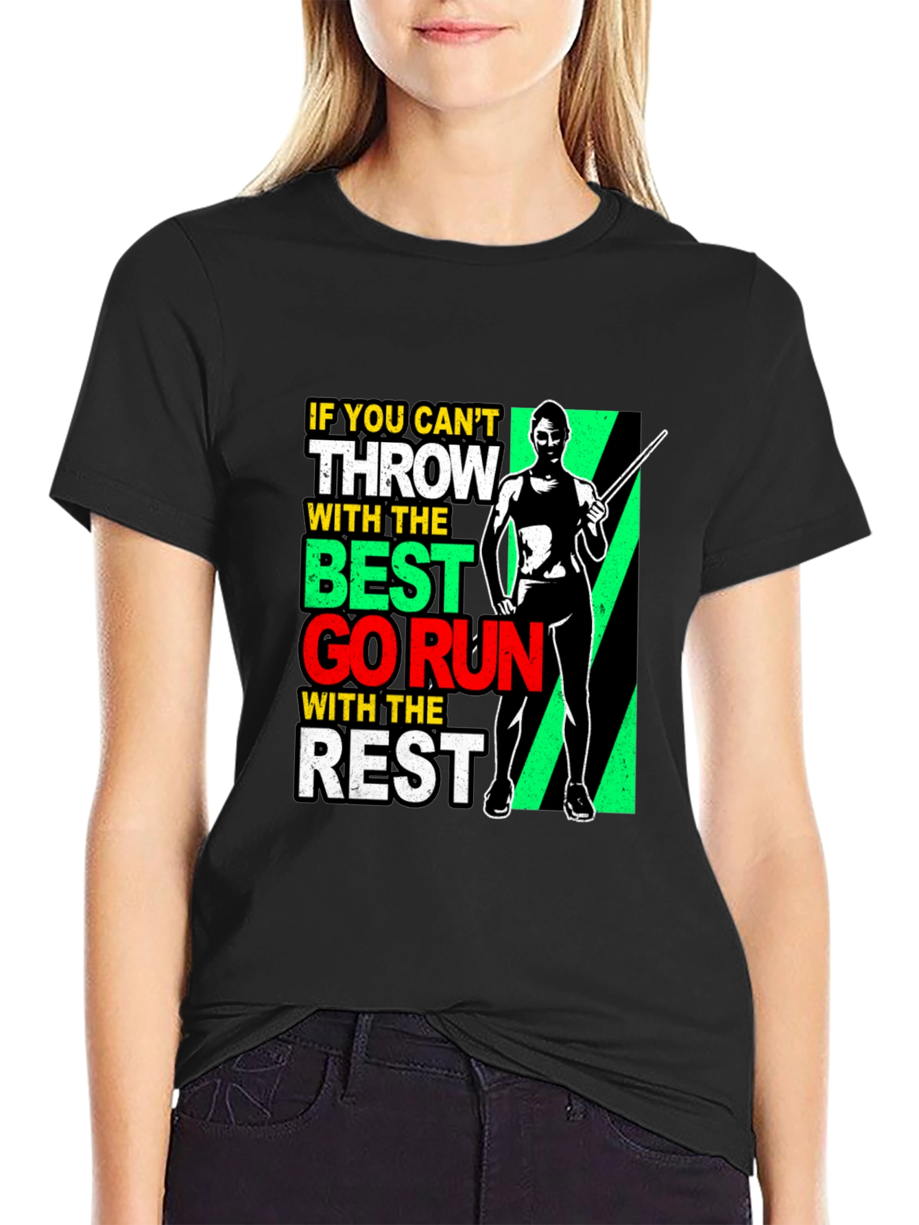 Thrower vs Runner Graphic T-Shirt