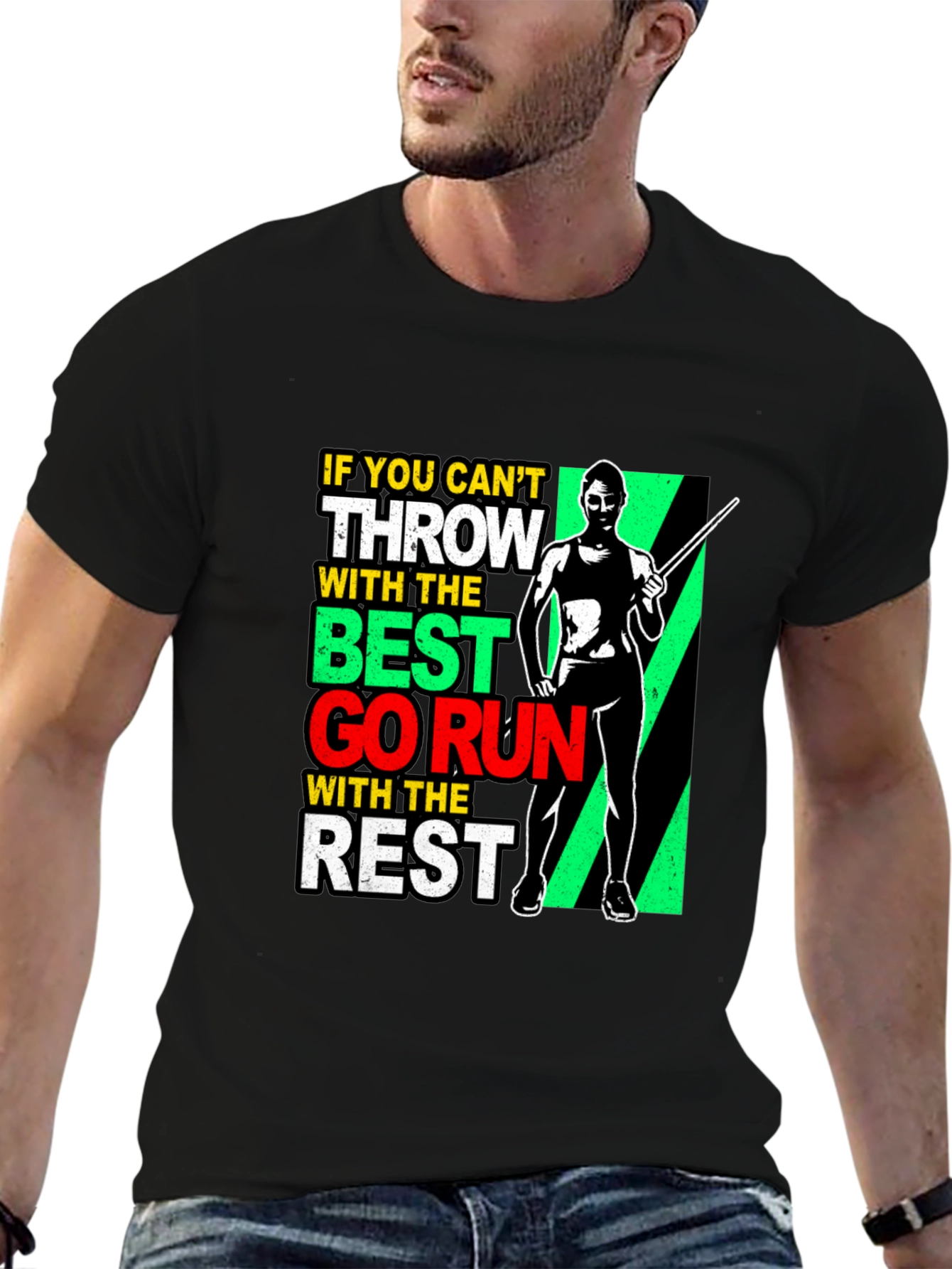 Thrower vs Runner Graphic T-Shirt