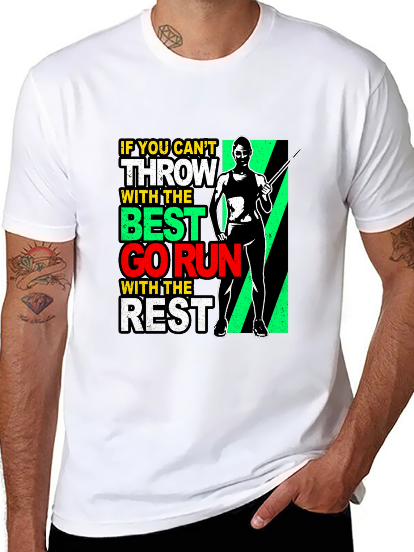 Thrower vs Runner Graphic T-Shirt