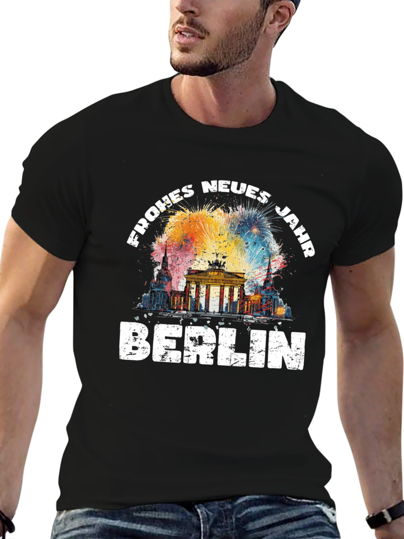 Berlin Frohes Neues Jahr Graphic Tee