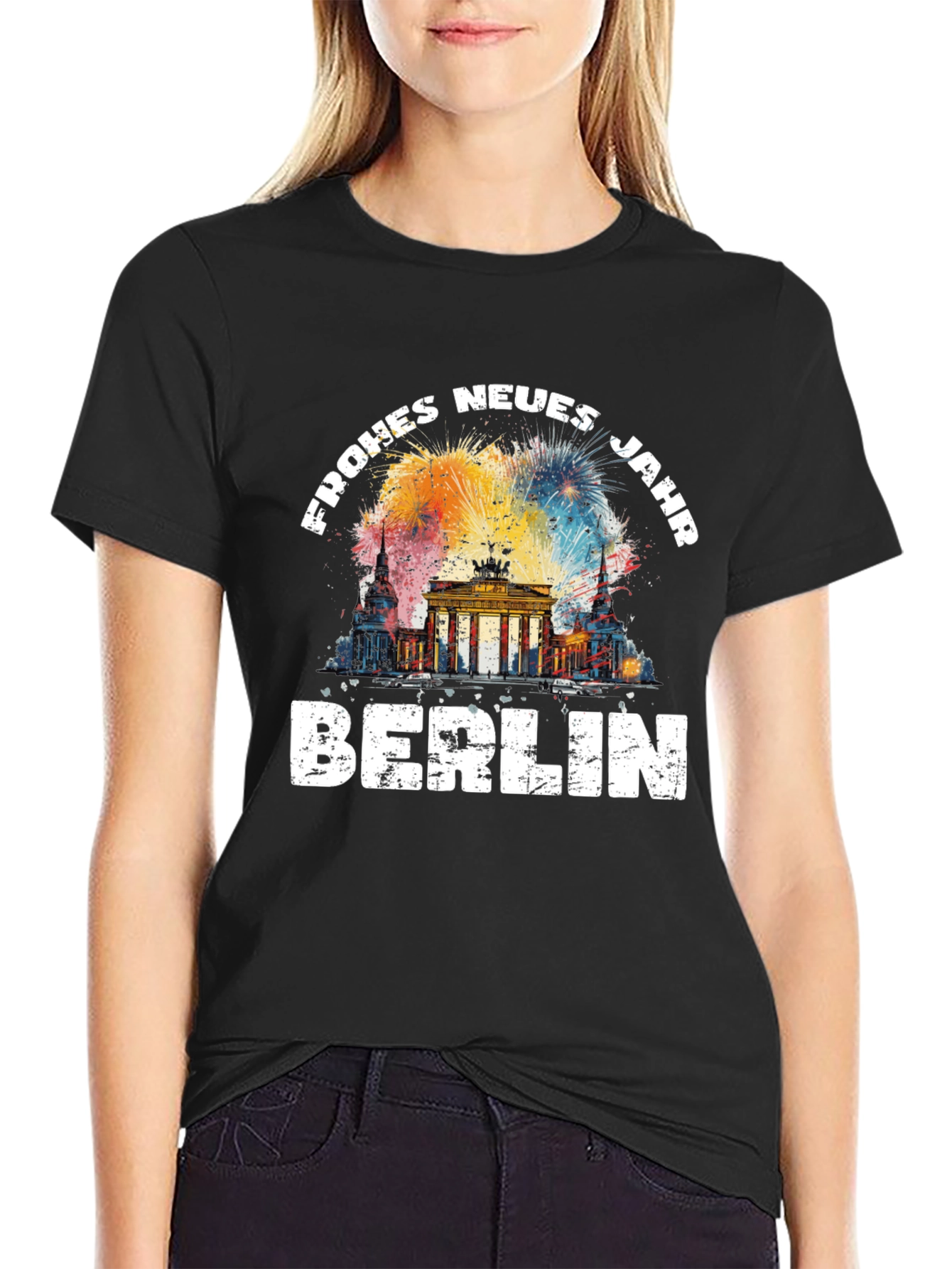 Berlin Frohes Neues Jahr Graphic Tee