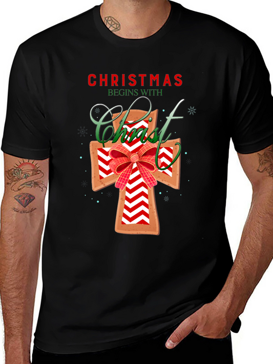 Christmas Begins With Christ T-Shirt