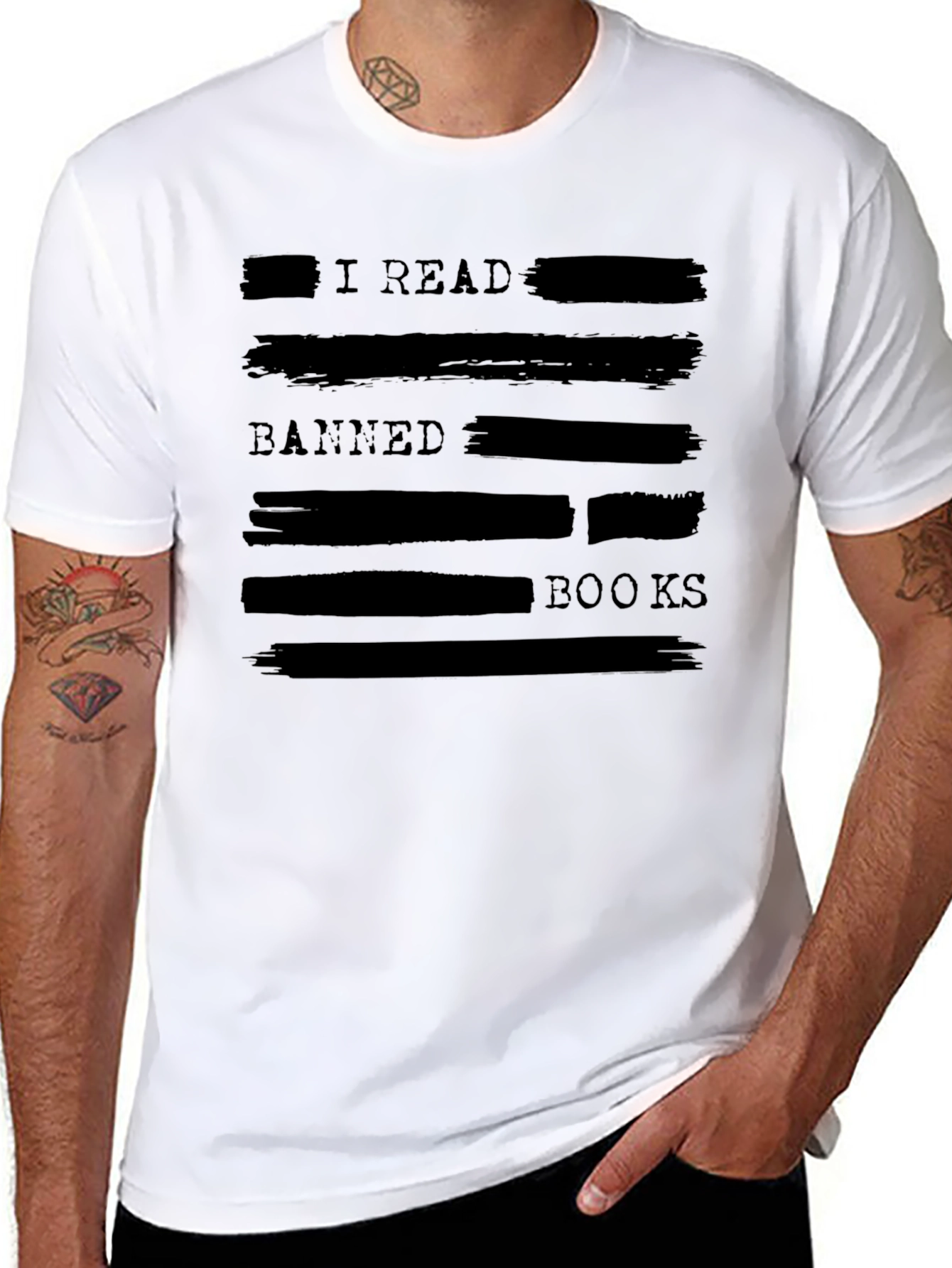 I Read Banned Books T-Shirt - Express Yourself