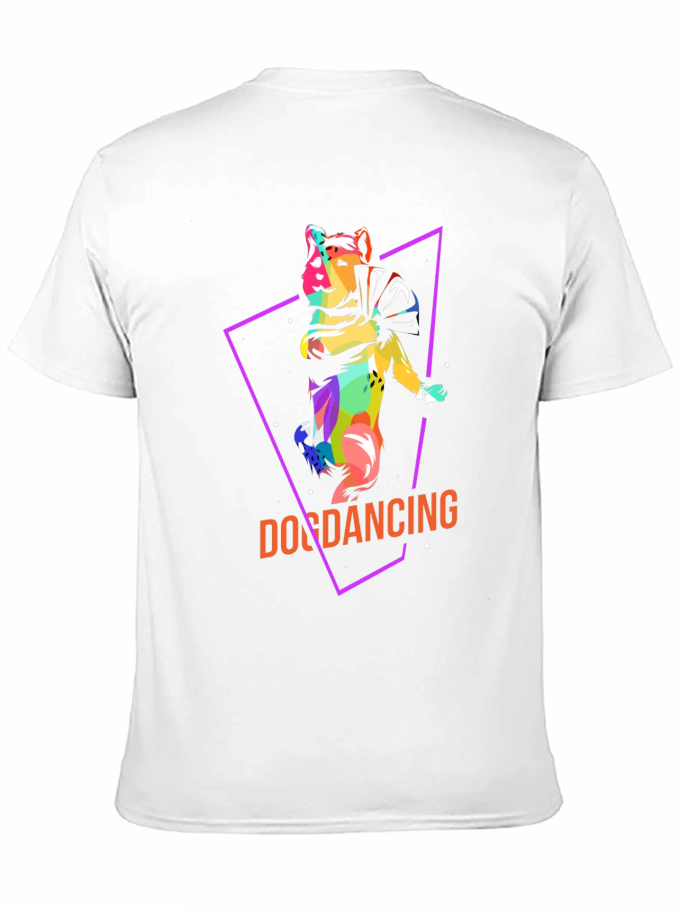 Dog Dancing Graphic Tee - Trendy Black T-Shirt