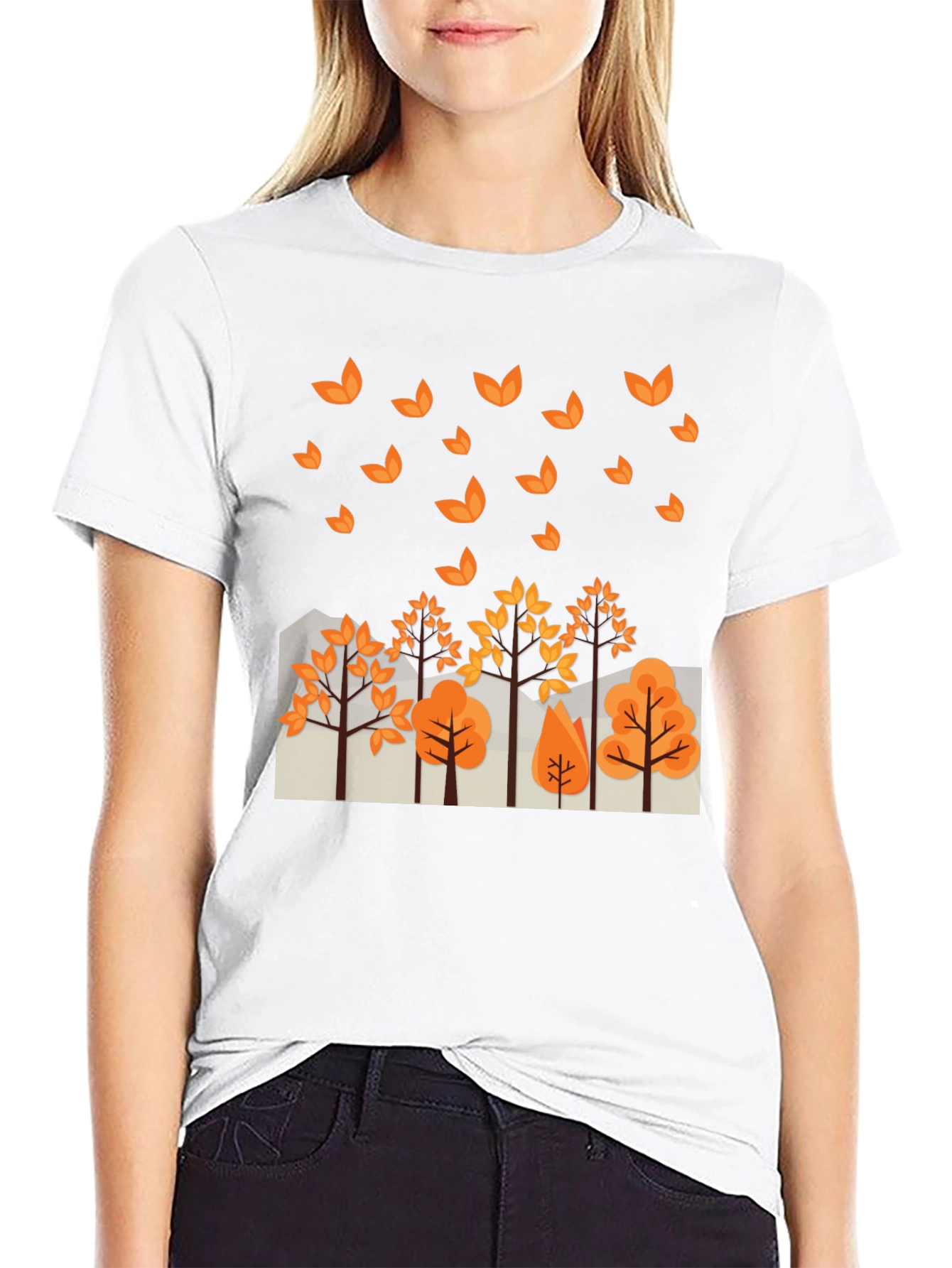 Autumn Trees Graphic T-Shirt