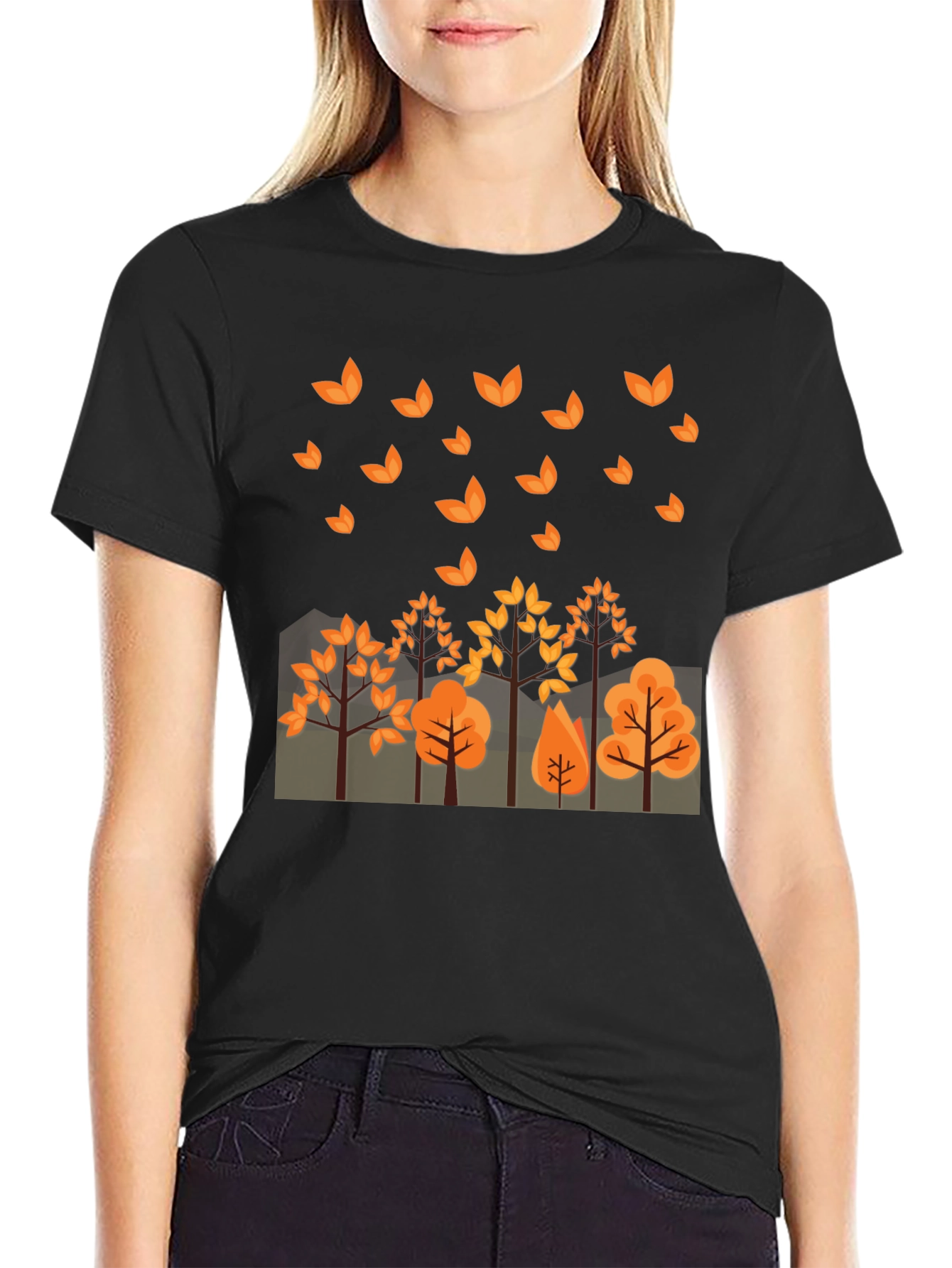 Autumn Trees Graphic T-Shirt