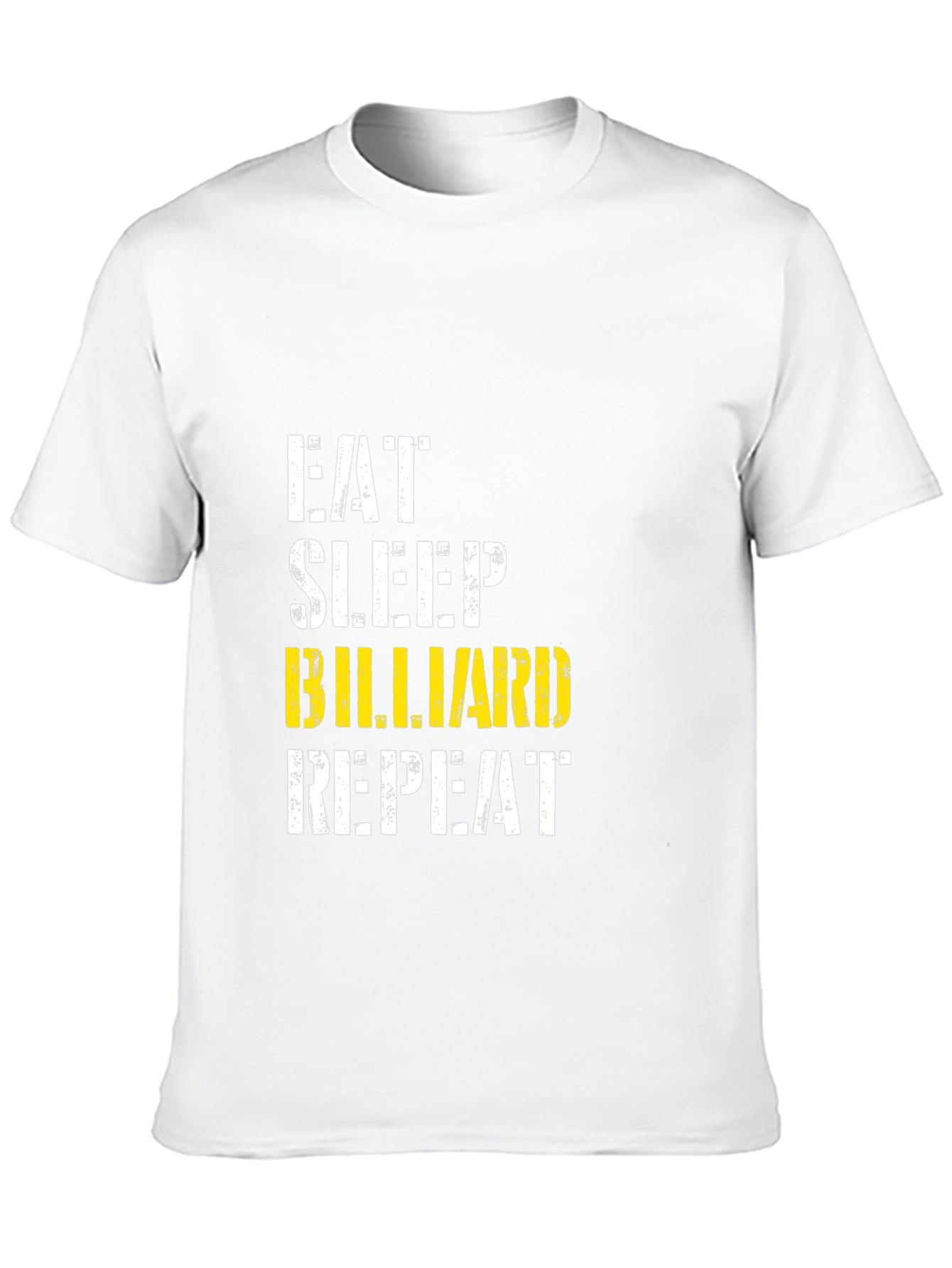 Eat Sleep Billiard Repeat Graphic T-Shirt
