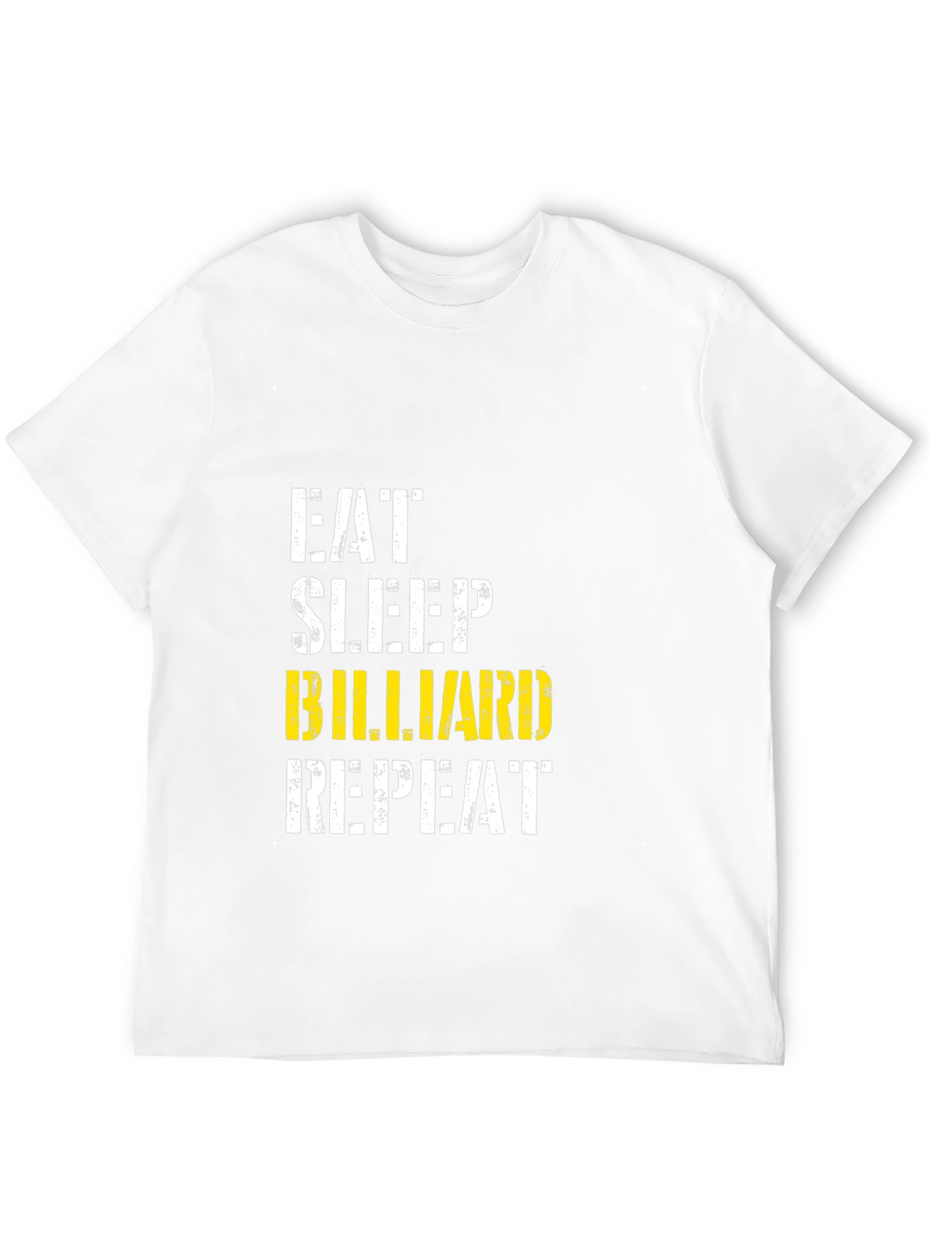 Eat Sleep Billiard Repeat Graphic T-Shirt