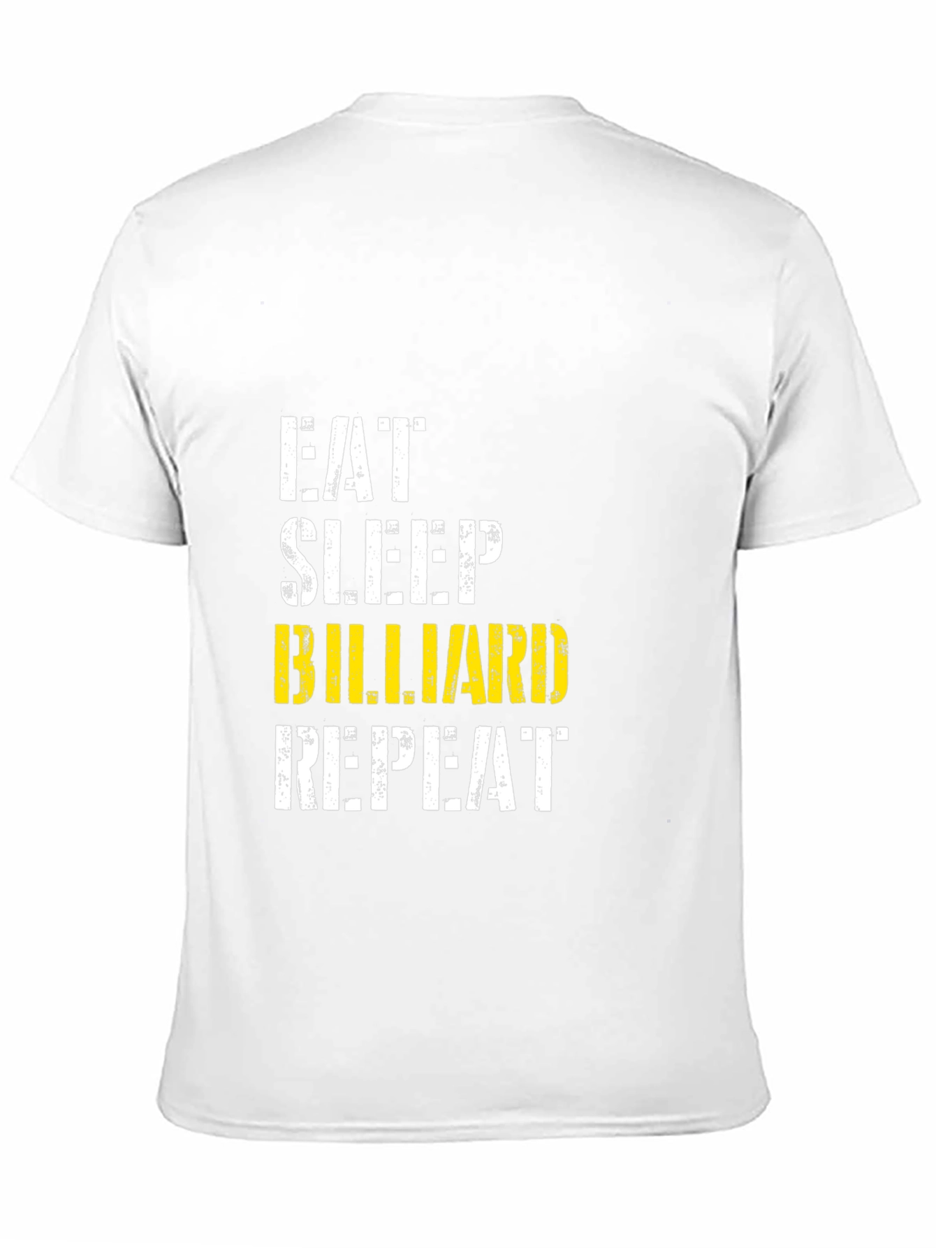Eat Sleep Billiard Repeat Graphic T-Shirt