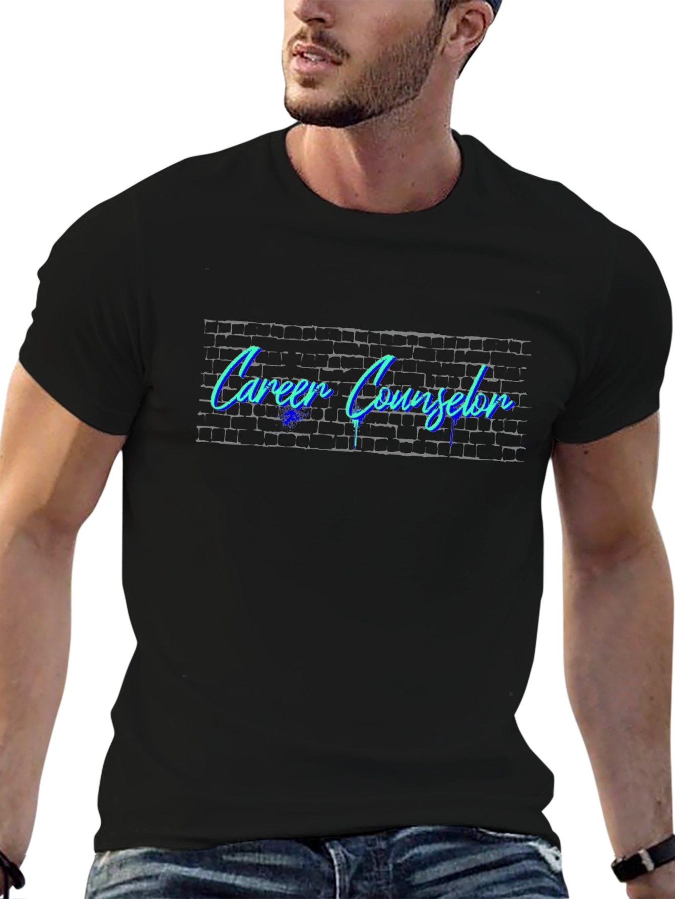 Career Counselor T-Shirt - Black