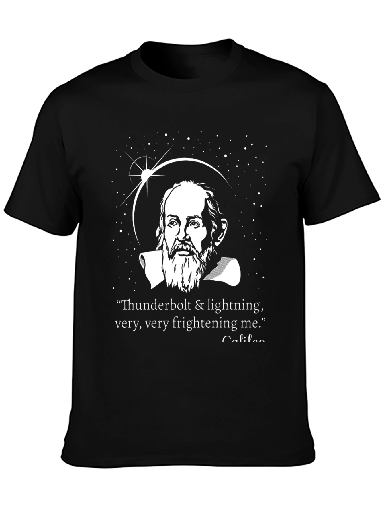 Galileo Inspired Thunderbolt & Lightning T-Shirt