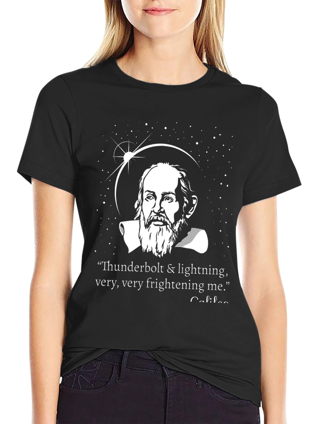 Galileo Inspired Thunderbolt & Lightning T-Shirt