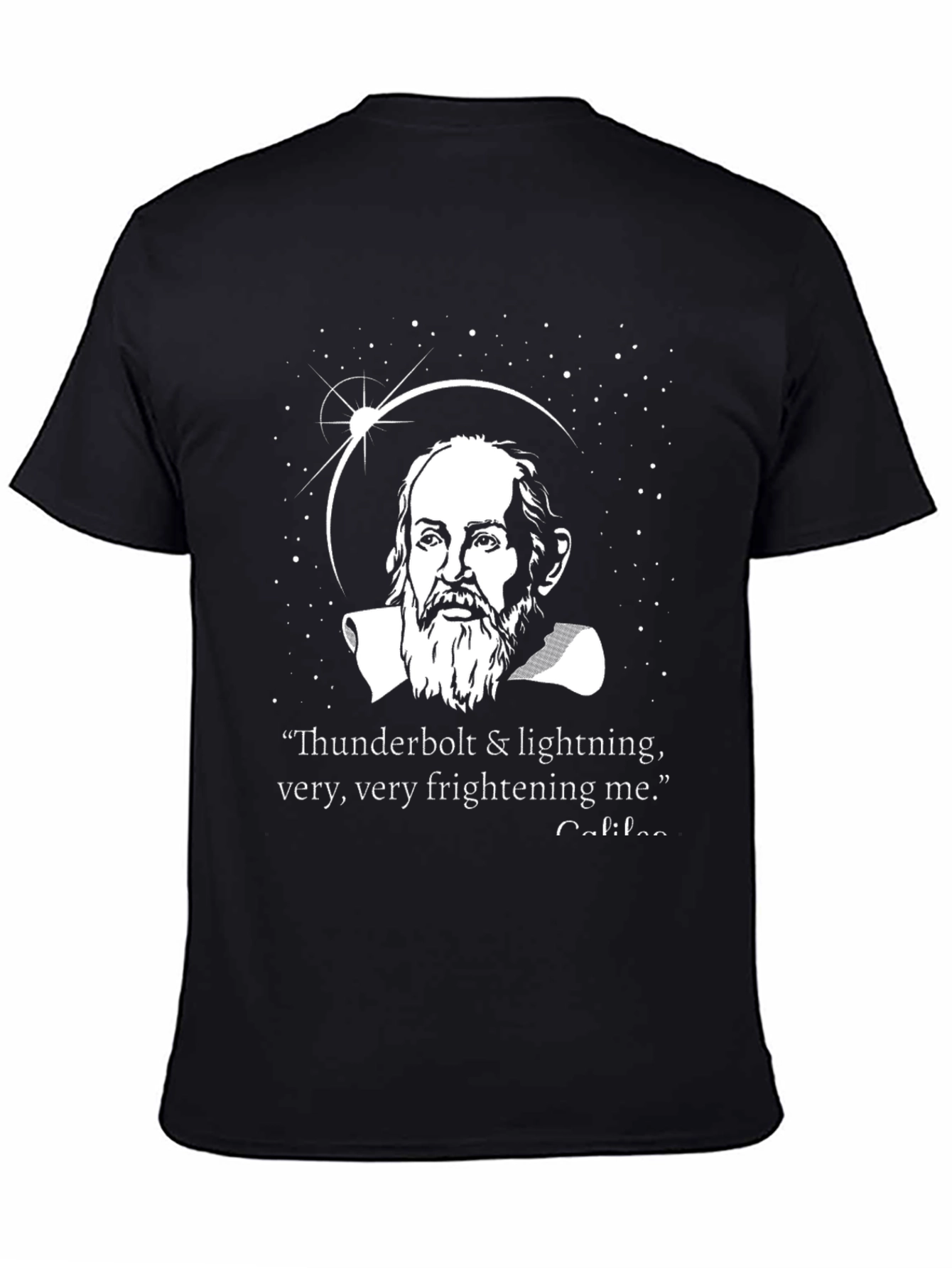 Galileo Inspired Thunderbolt & Lightning T-Shirt