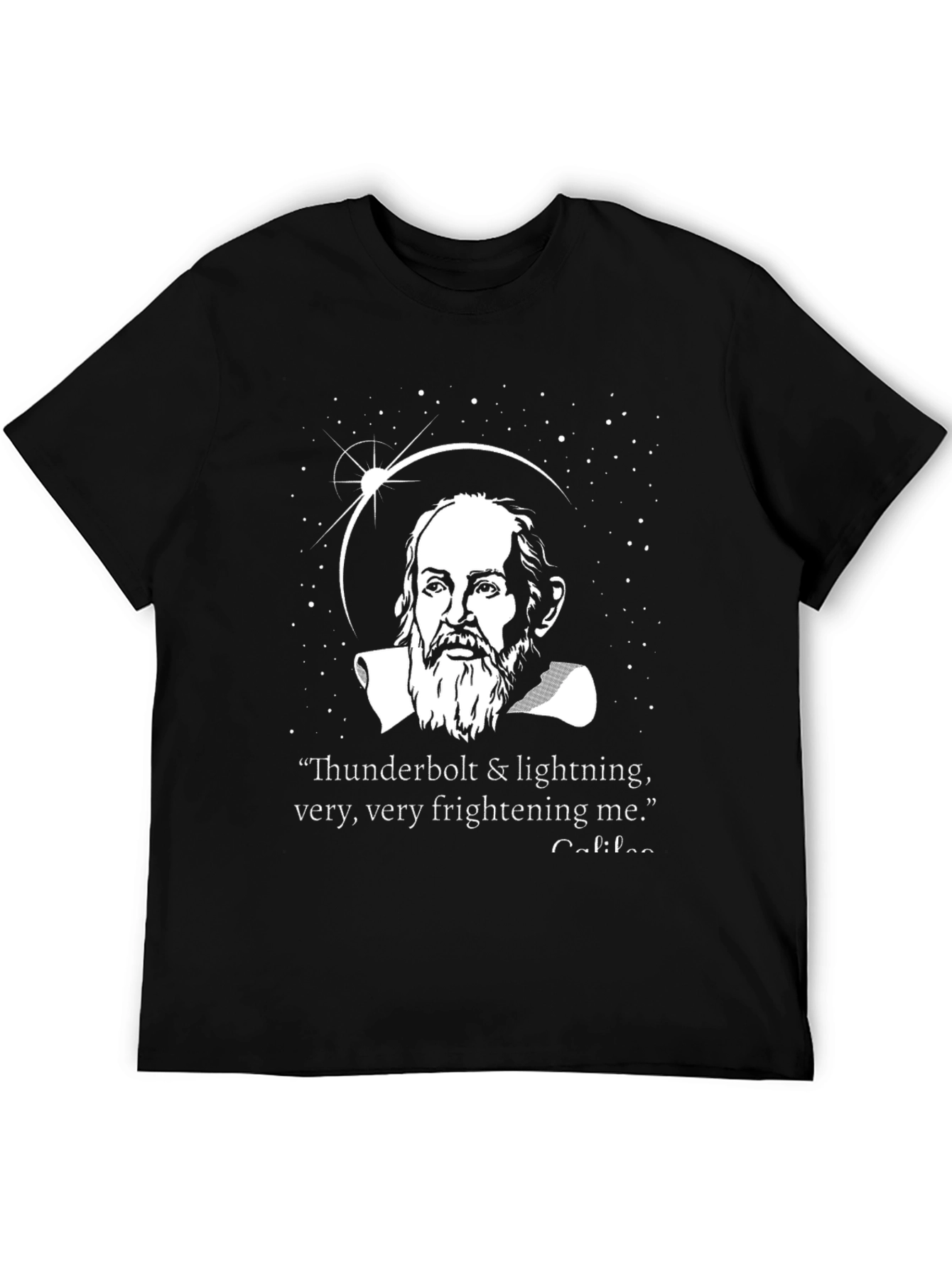 Galileo Inspired Thunderbolt & Lightning T-Shirt