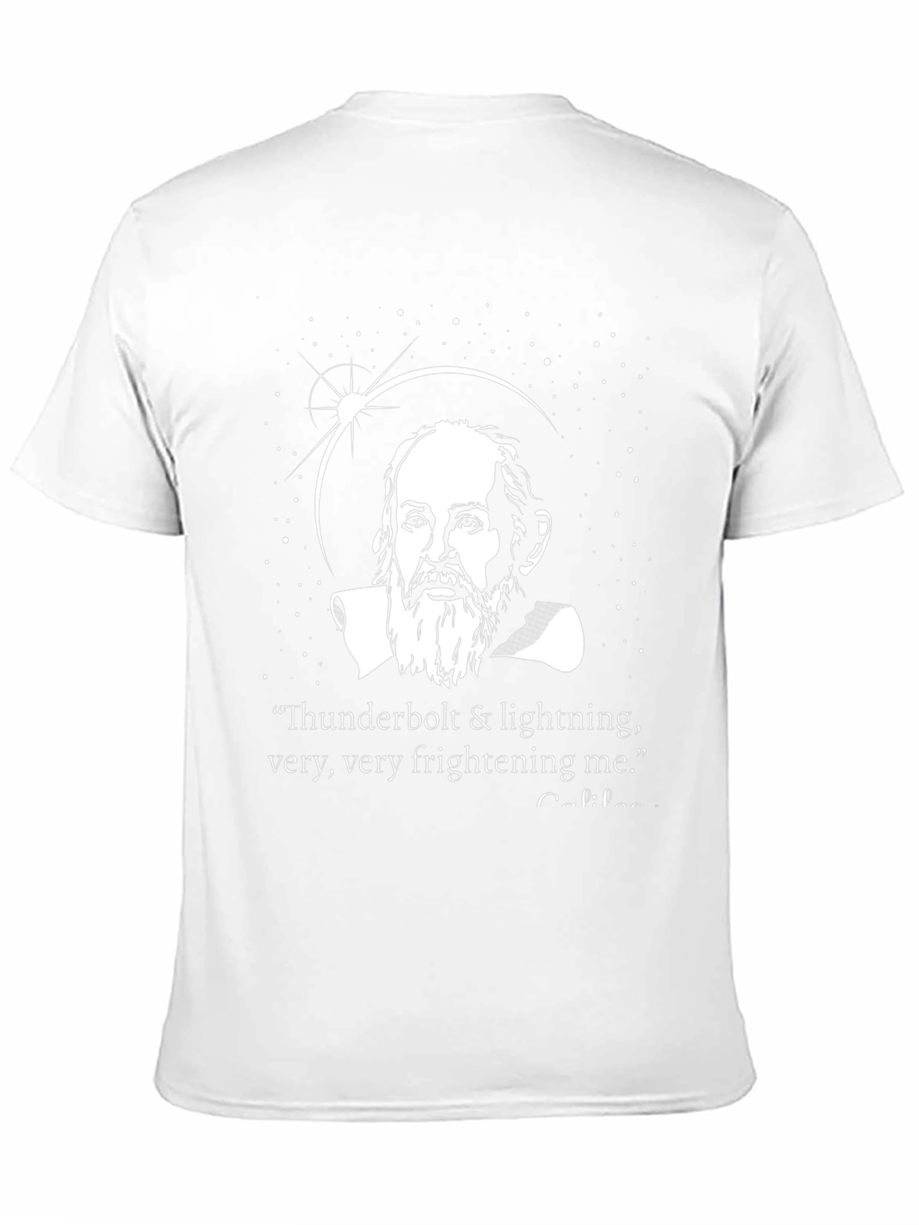 Galileo Inspired Thunderbolt & Lightning T-Shirt