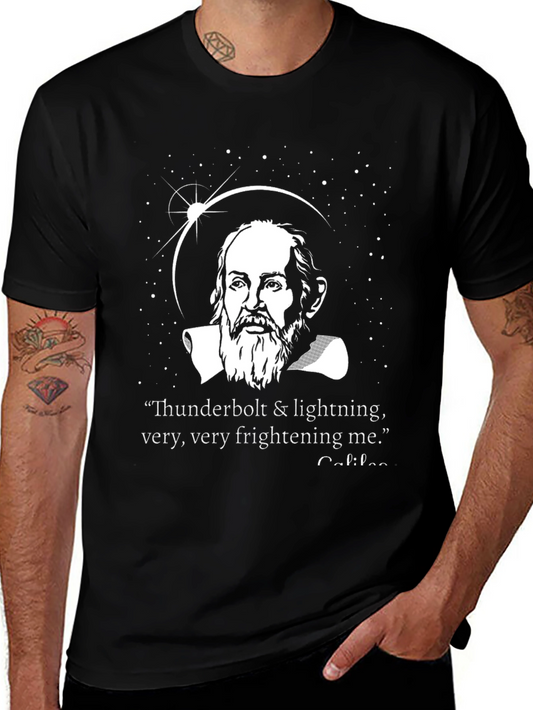 Galileo Inspired Thunderbolt & Lightning T-Shirt