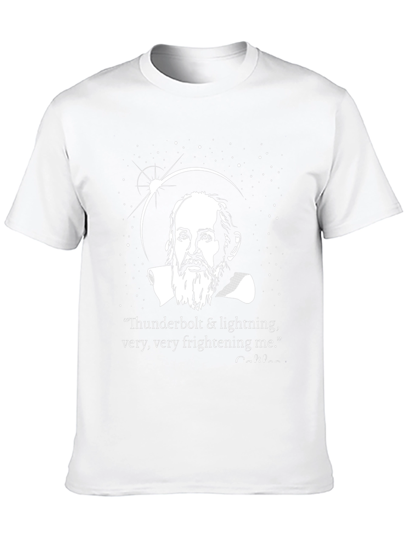 Galileo Inspired Thunderbolt & Lightning T-Shirt