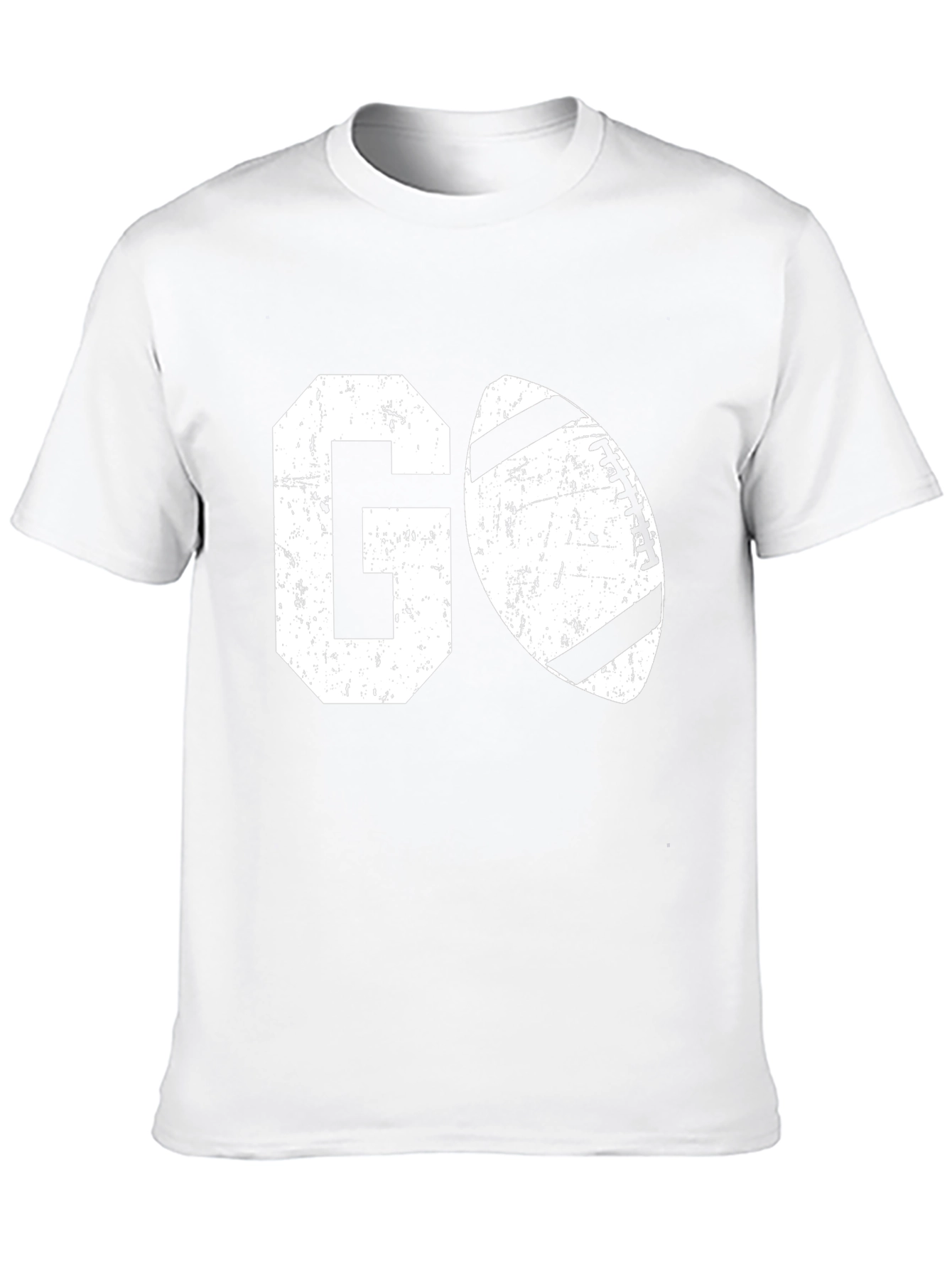 Go Football Graphic T-Shirt - Black