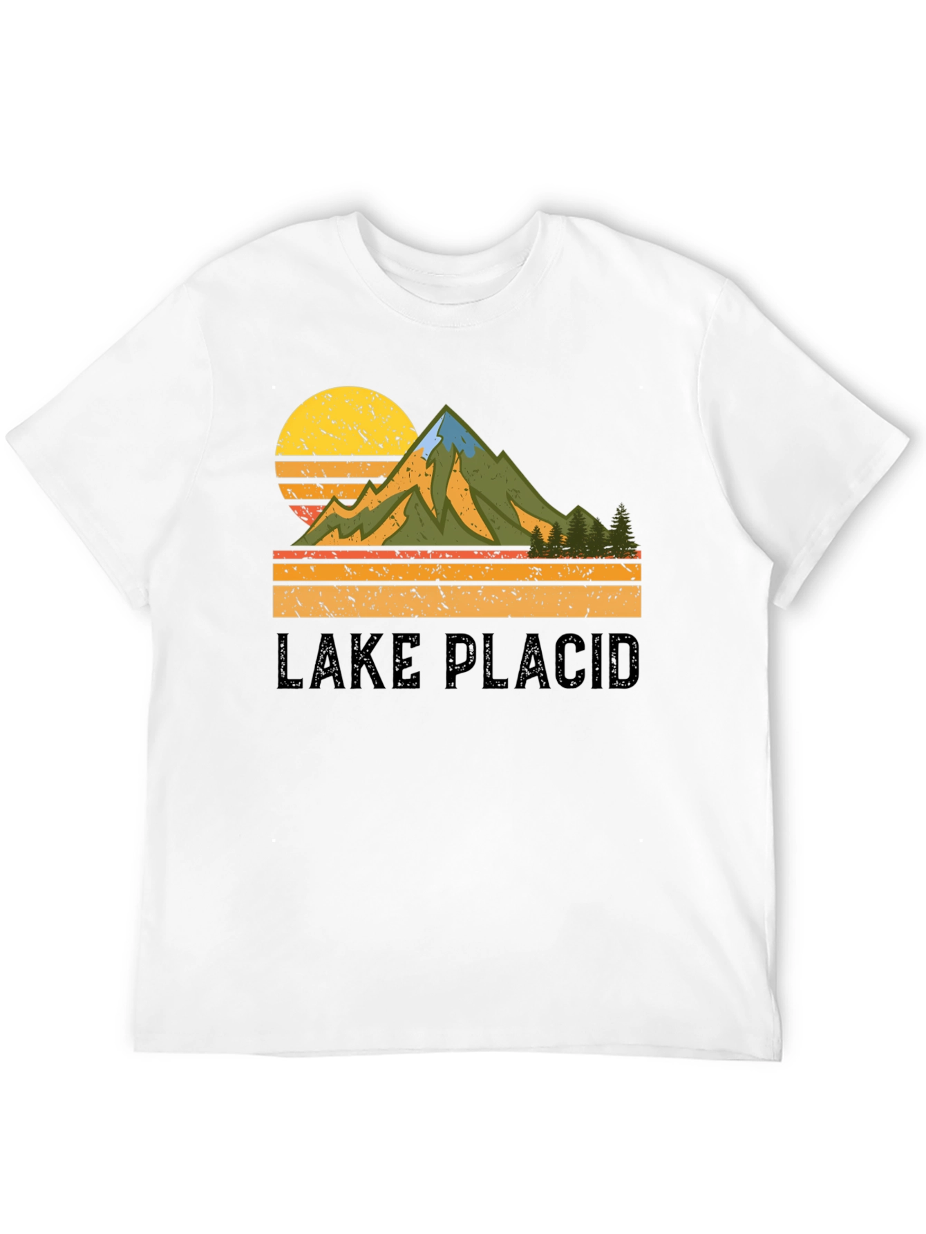 Lake Placid Retro Graphic T-Shirt