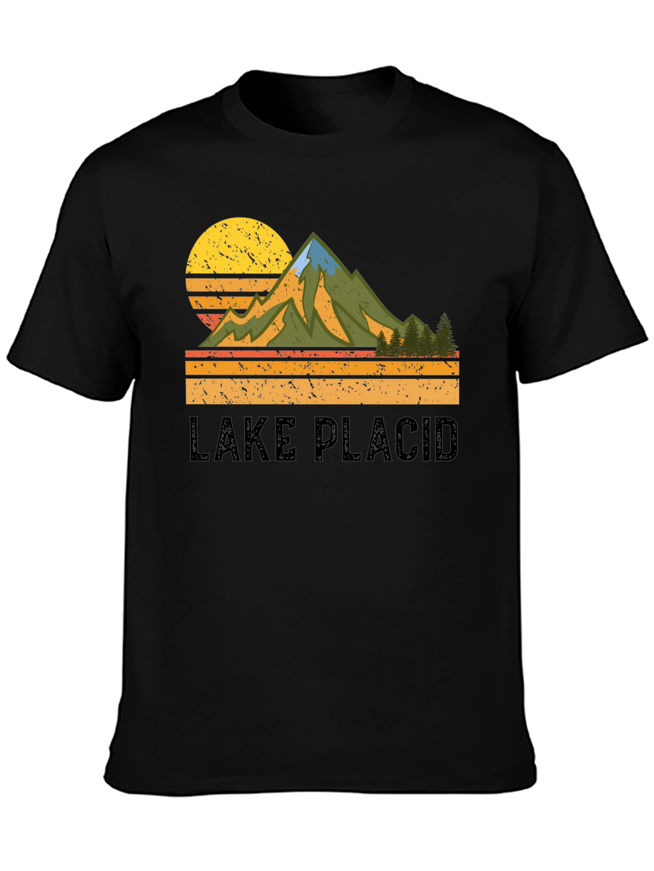 Lake Placid Retro Graphic T-Shirt