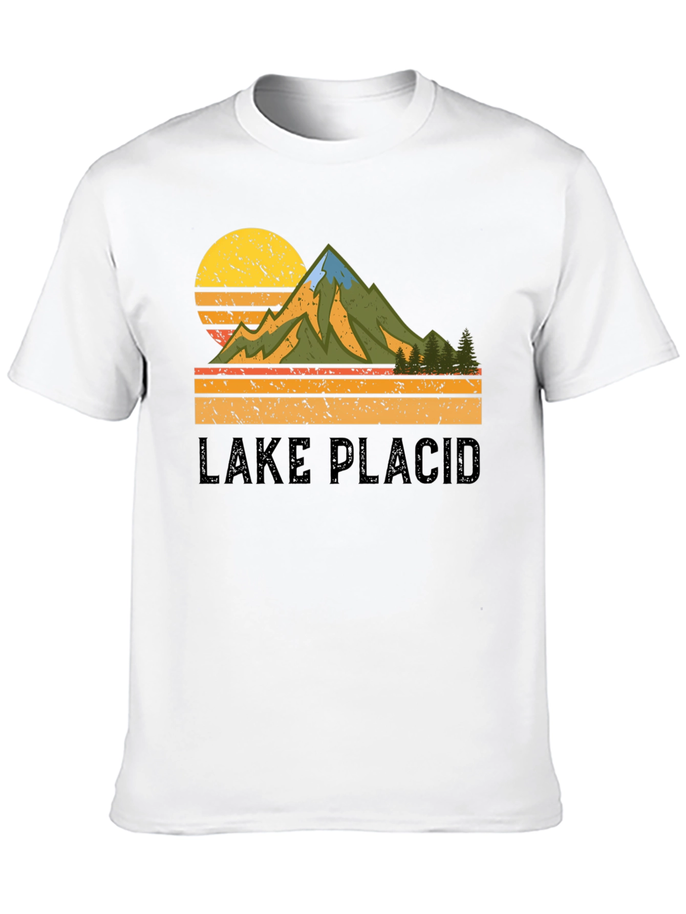 Lake Placid Retro Graphic T-Shirt