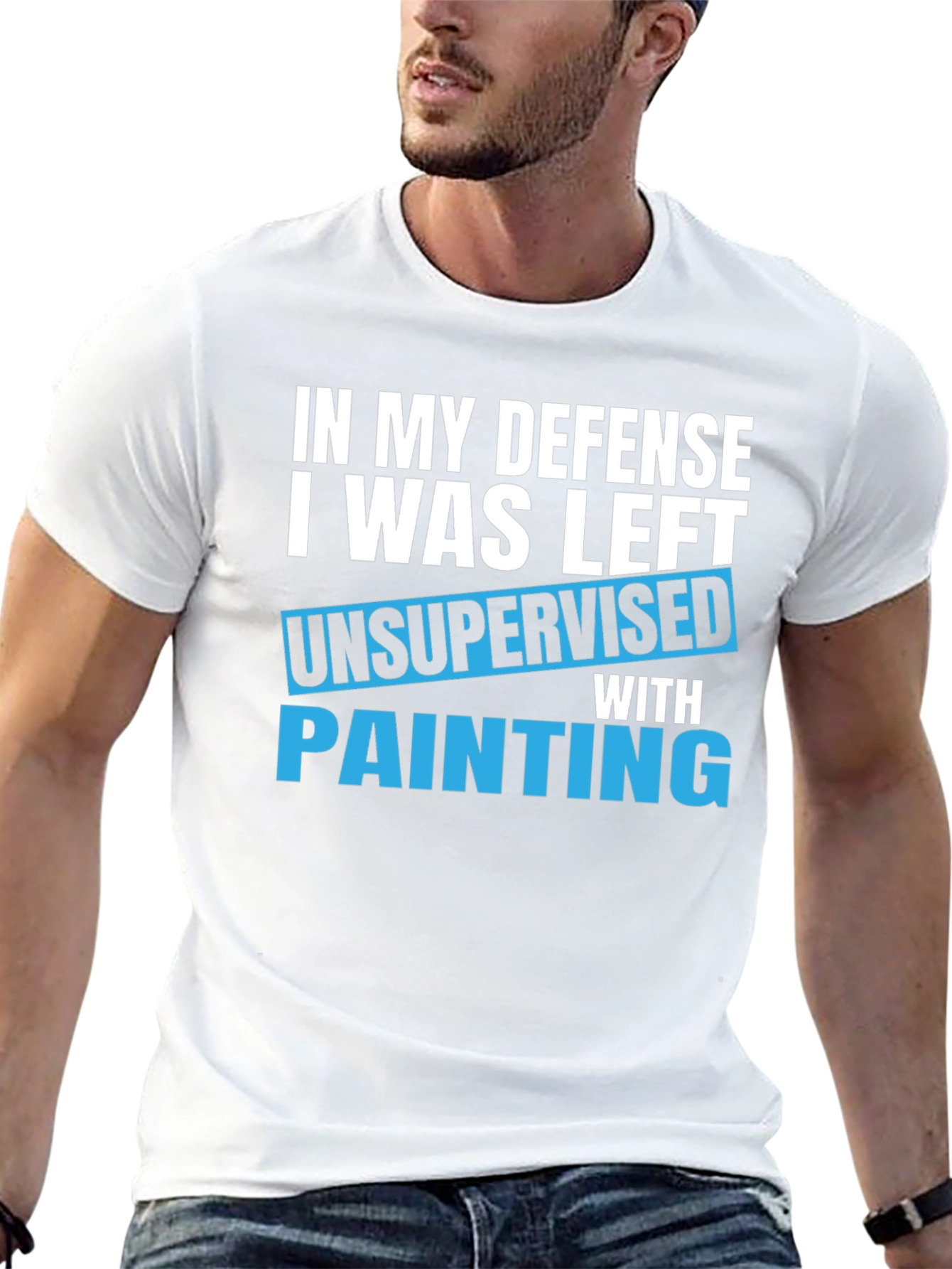 In My Defense Painting T-Shirt