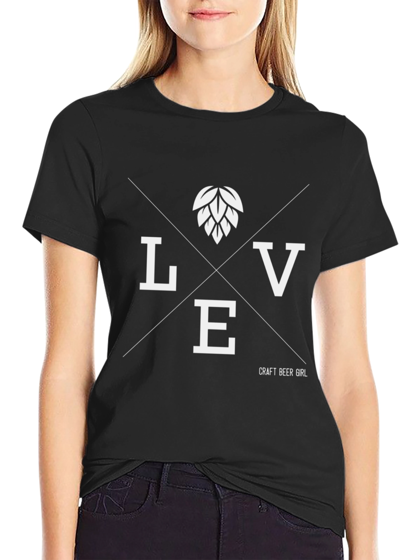 Craft Beer Girl Graphic Tee