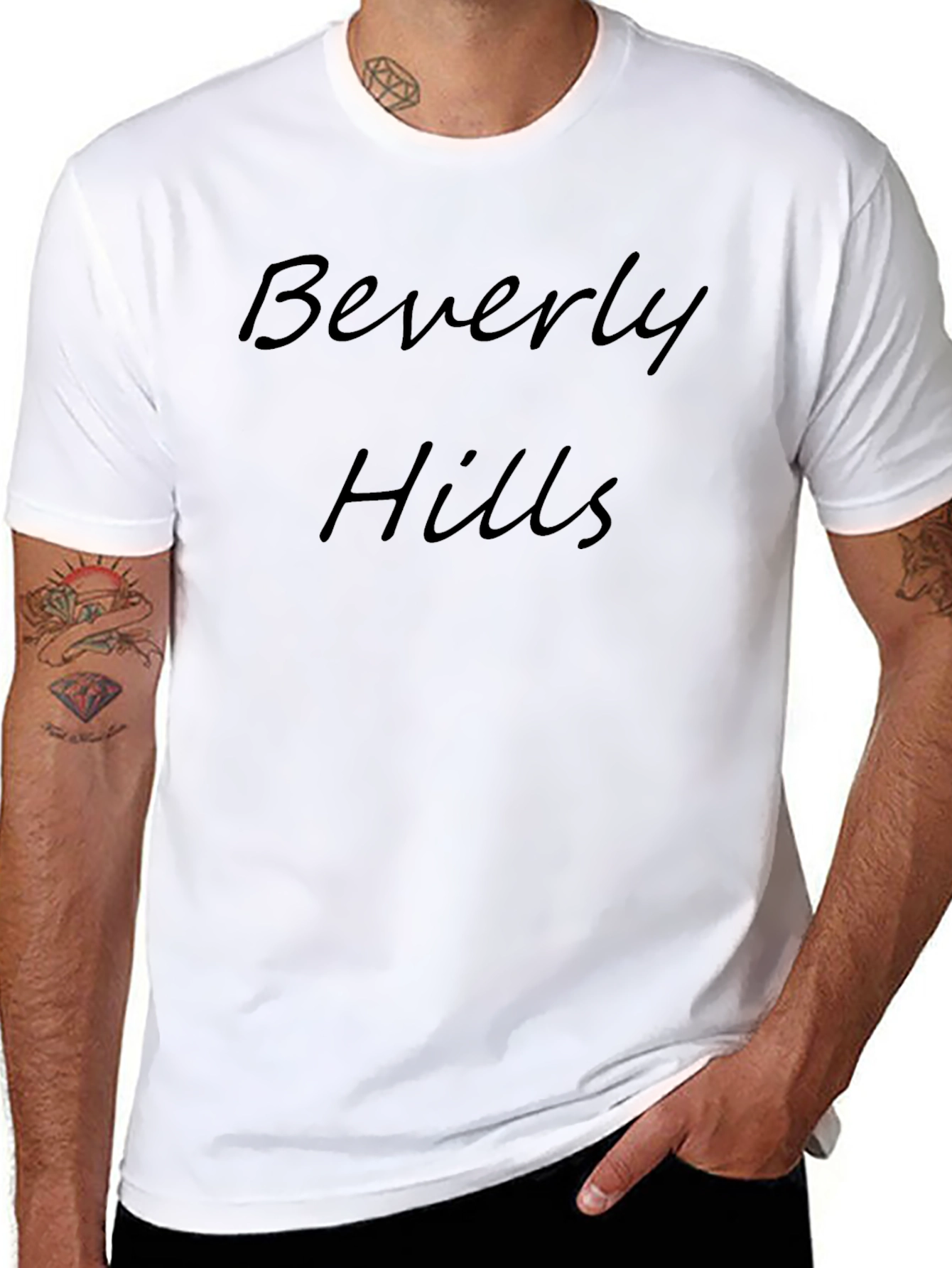Beverly Hills Black T-Shirt