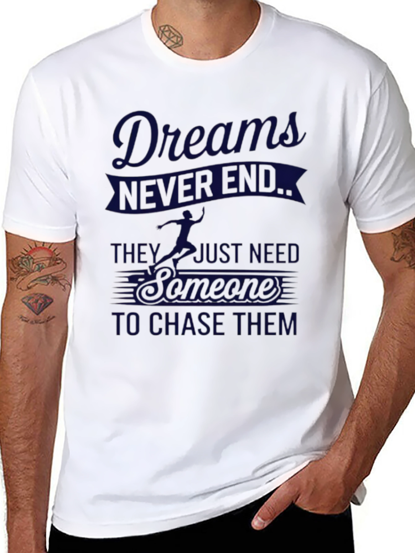 Dreams Never End Graphic T-Shirt