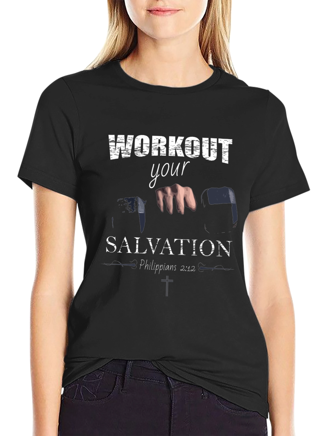 Workout Your Salvation Christian T-Shirt