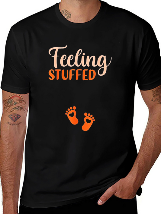 Feeling Stuffed Pregnancy T-Shirt
