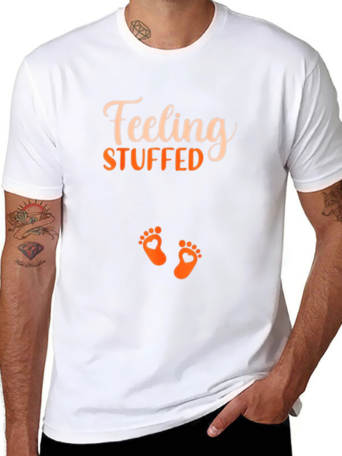 Feeling Stuffed Pregnancy T-Shirt