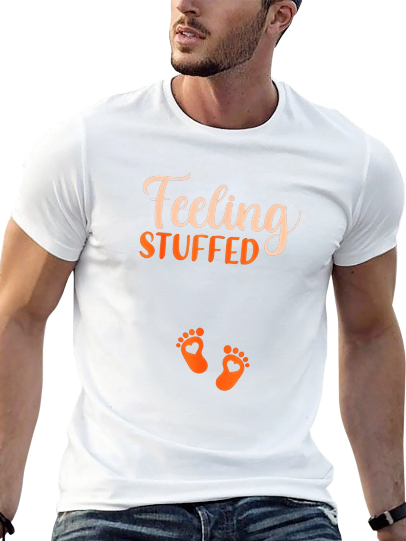 Feeling Stuffed Pregnancy T-Shirt