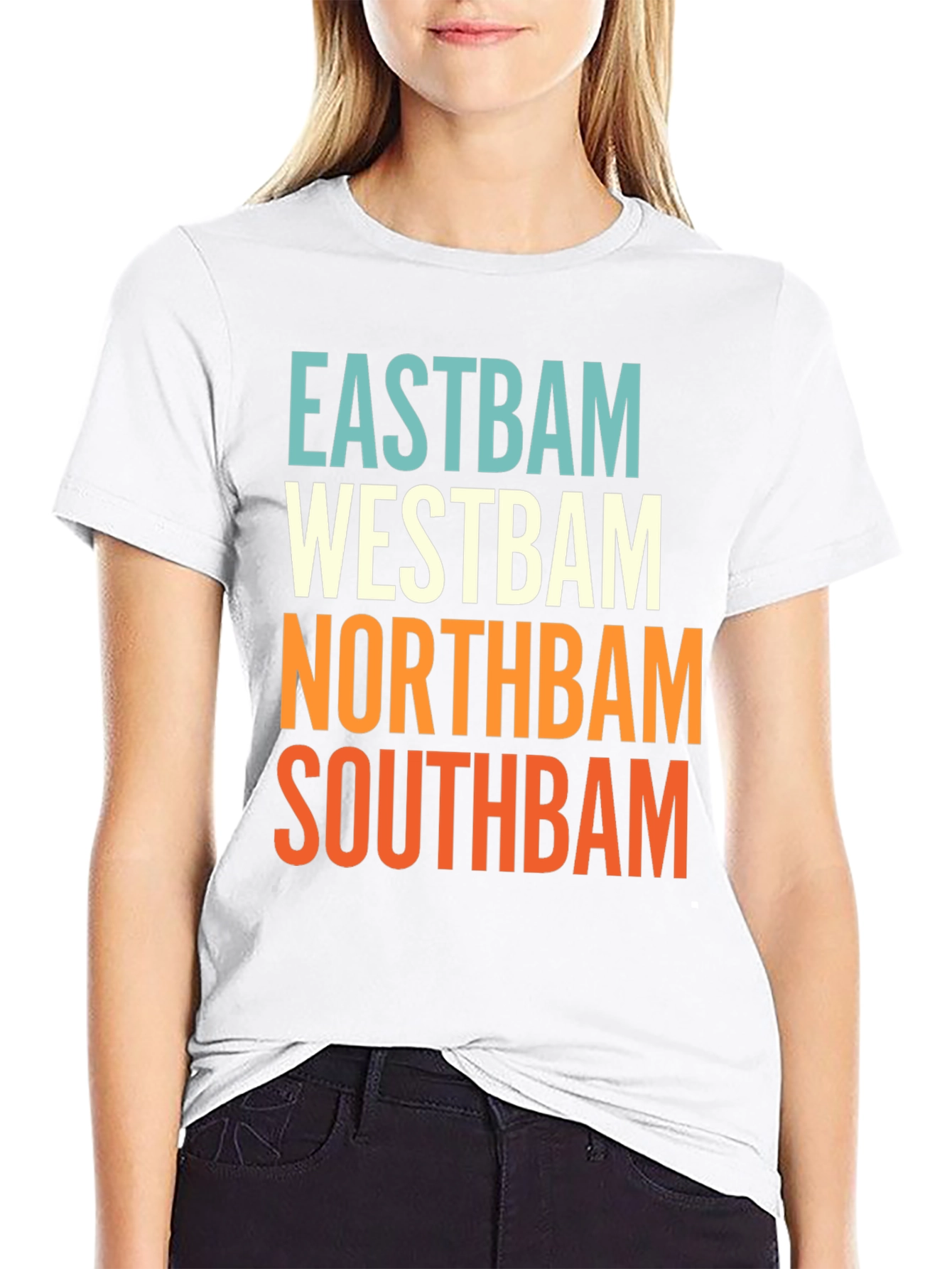 Eastbam Westbam Northbam Southbam Graphic Tee
