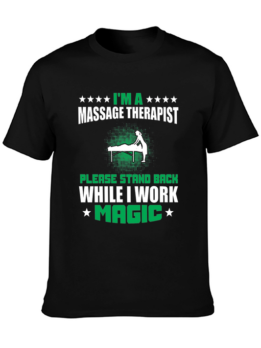 Massage Therapist T-Shirt - Work Magic