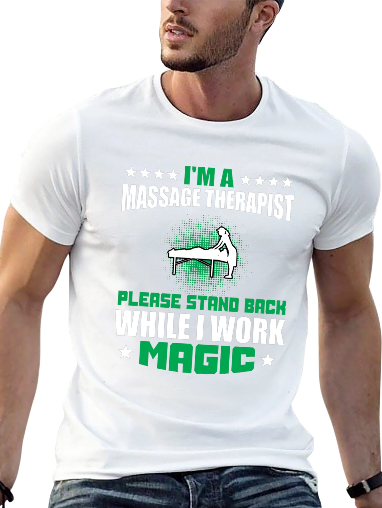 Massage Therapist T-Shirt - Work Magic