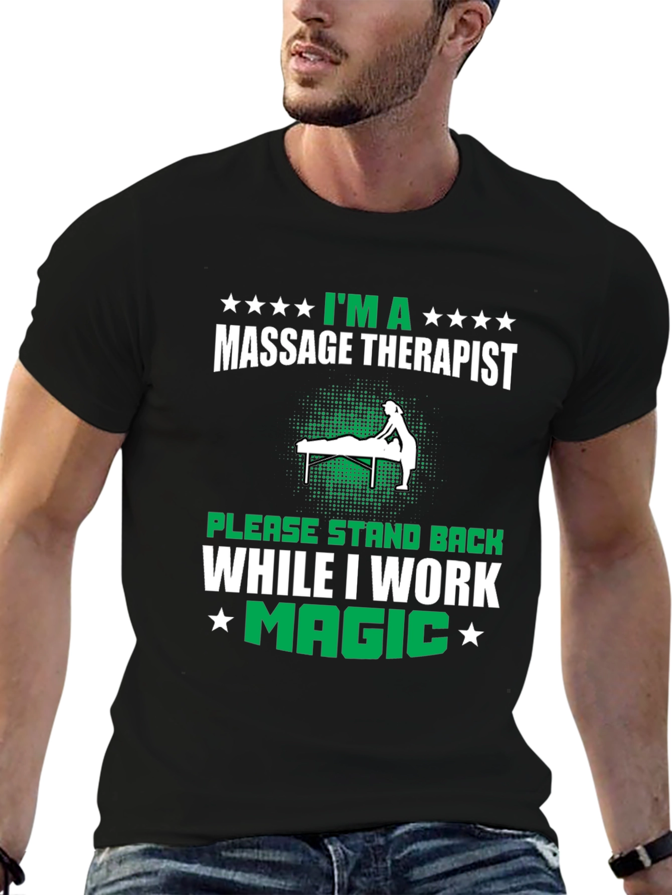 Massage Therapist T-Shirt - Work Magic