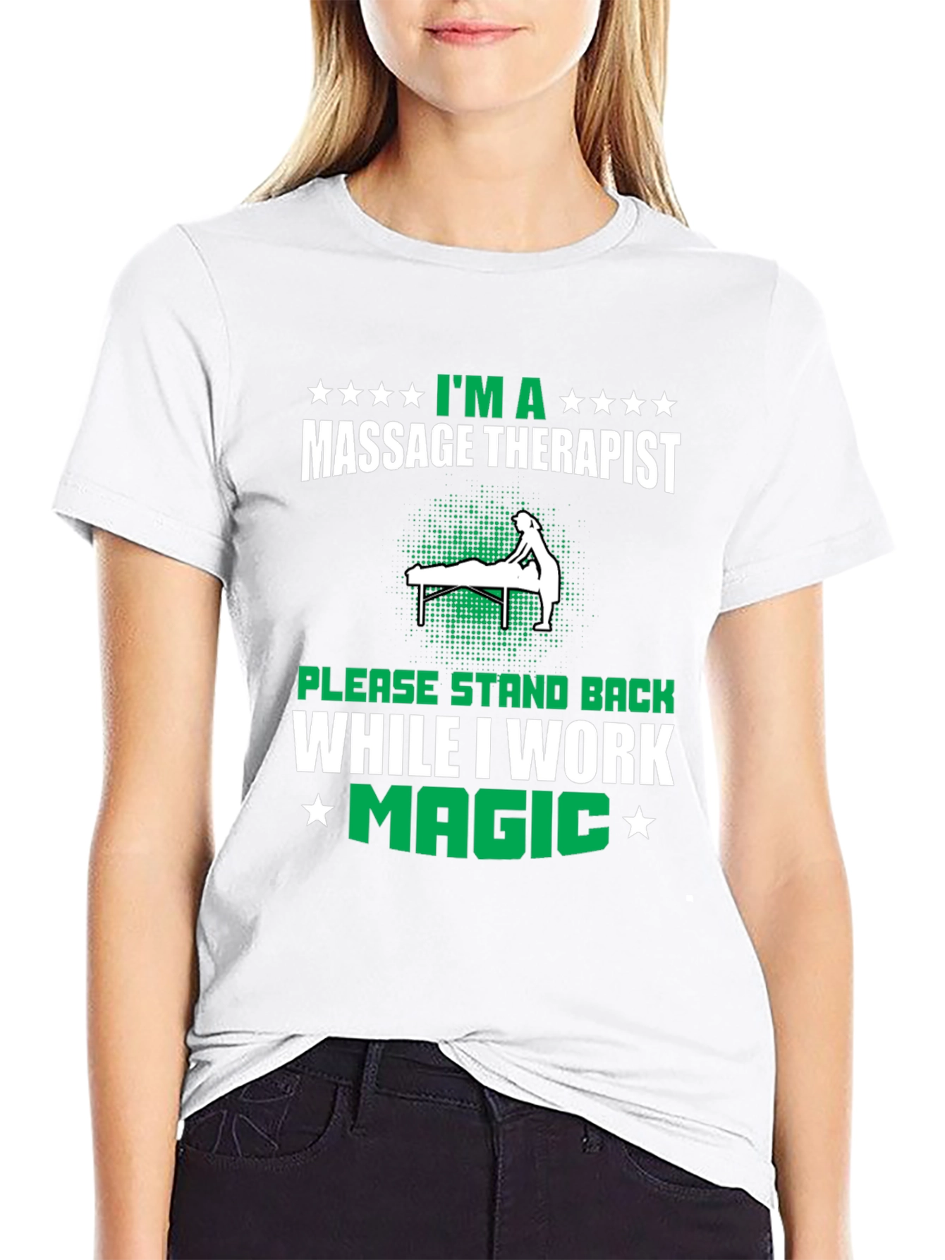 Massage Therapist T-Shirt - Work Magic