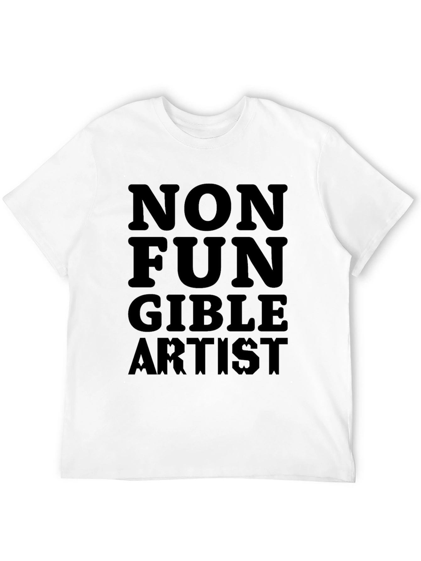 Non Fungible Artist Black Graphic Tee