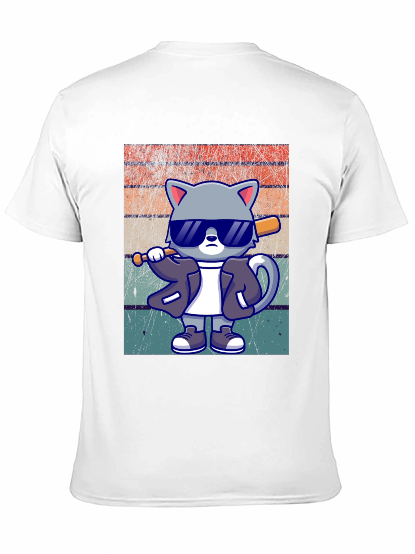 Cool Cat Baseball T-Shirt