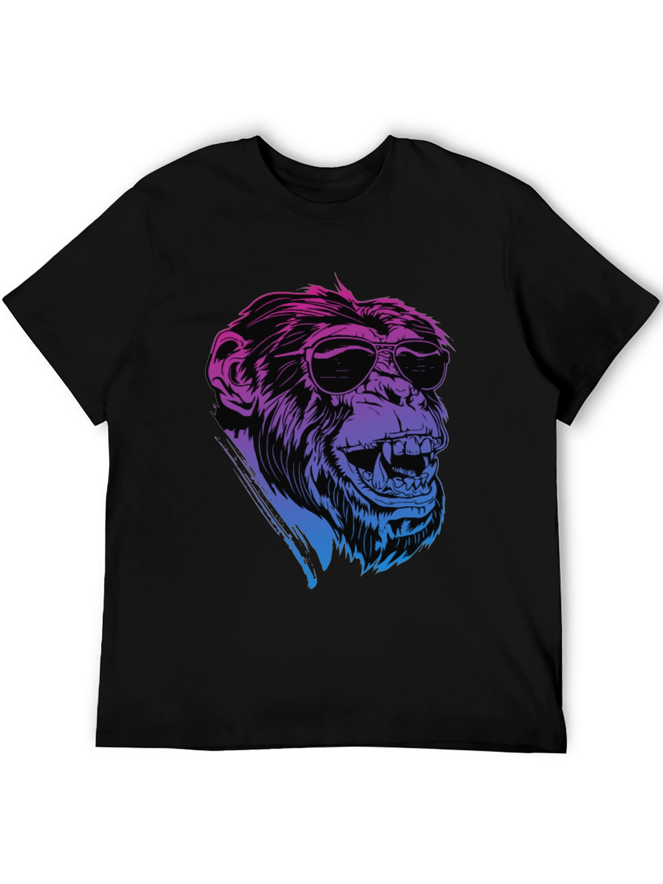 Cool Ape Graphic Tee - Retro Style